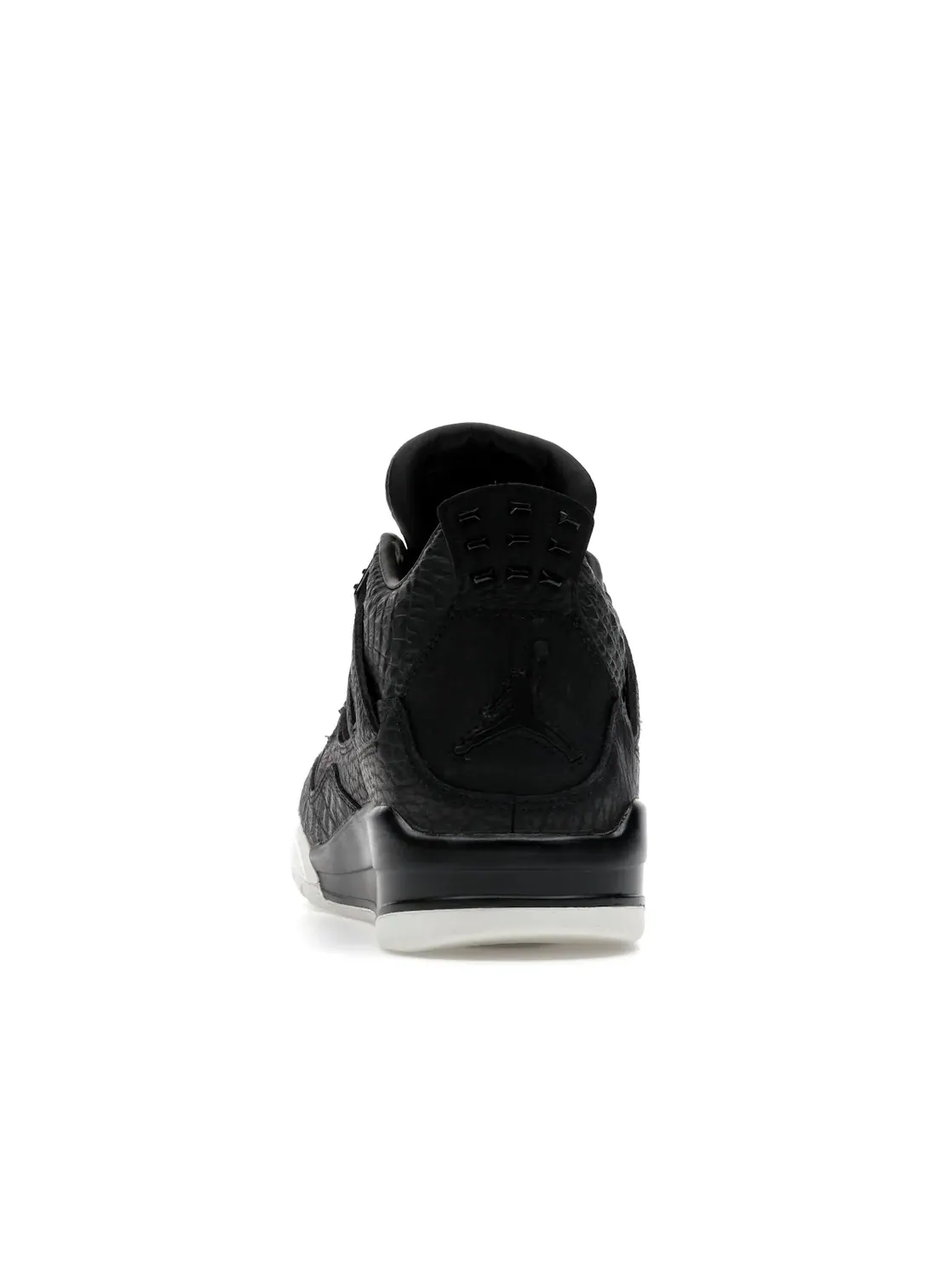 Мужские кроссовки с пони-волосом Jordan 4 Retro Jordan — изображение 4 из 4, черный/-черный