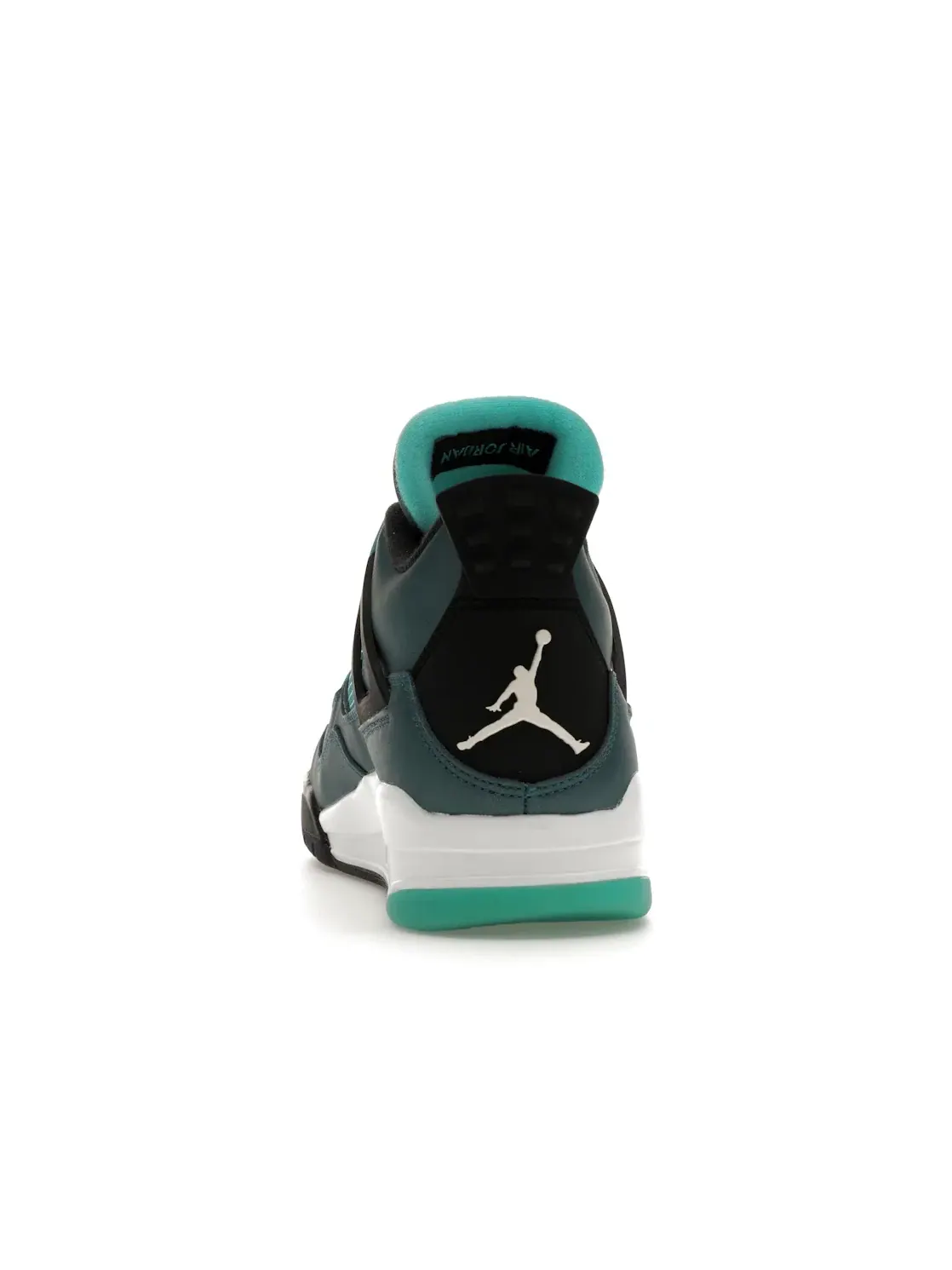 Мужские кроссовки с цветной отделкой Jordan 4 Retro Teal — изображение 4 из 4, белый-черный