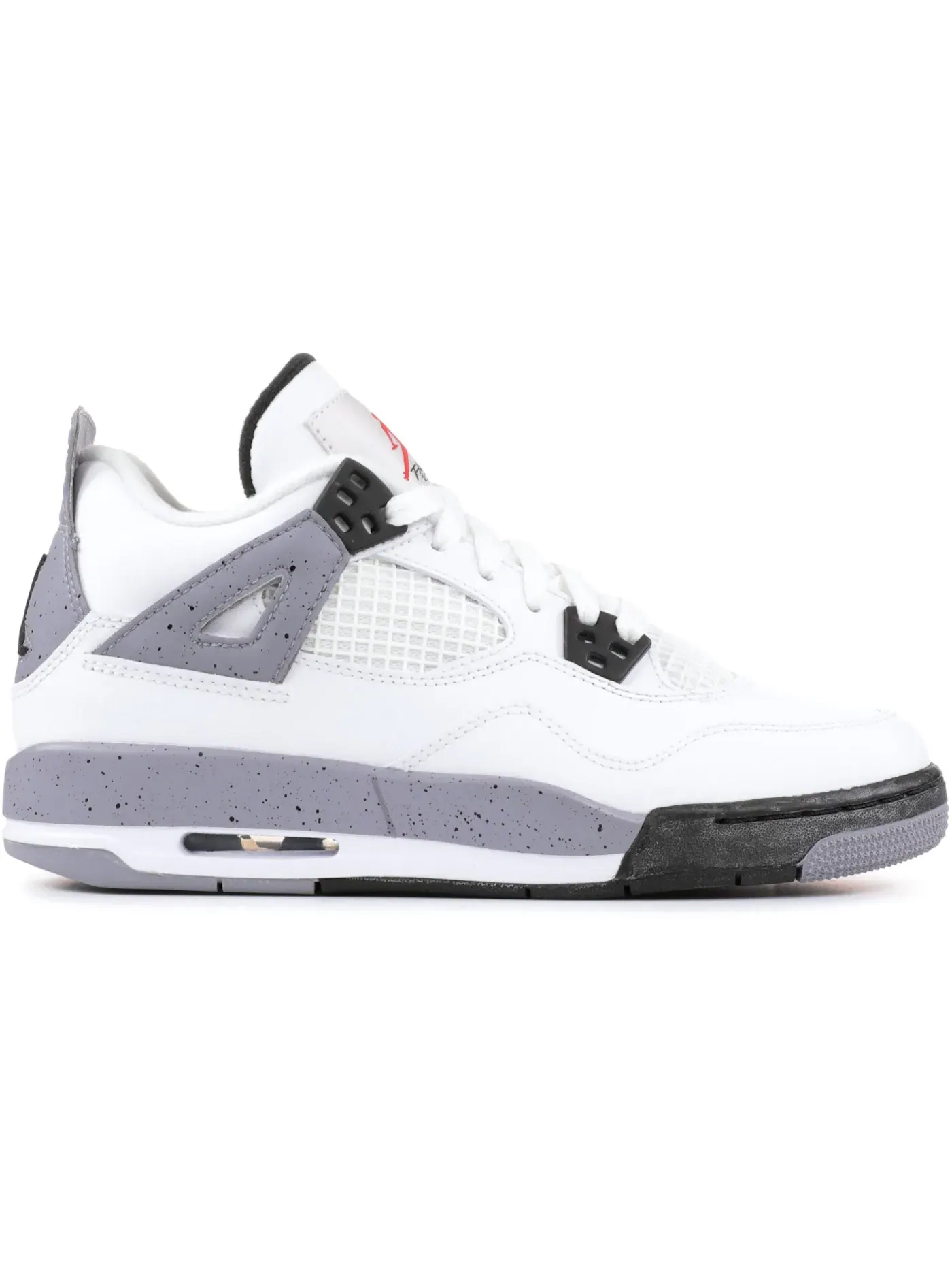 Детские кроссовки Lifestyle Jordan 4 Retro Jordan — изображение 1 из 1, белый/черный-серый