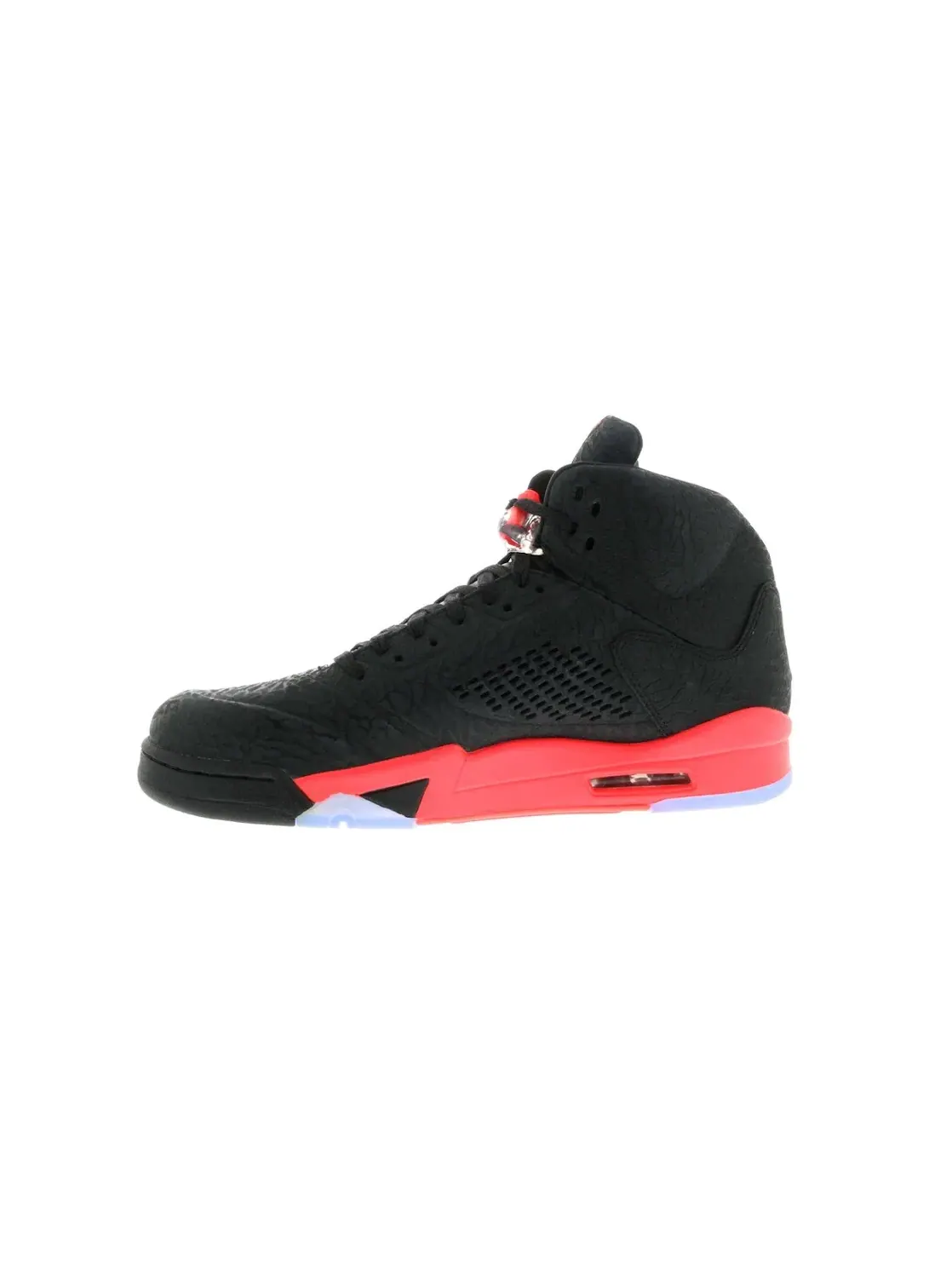 Мужские кроссовки lifestyle с принтом слоновьей кожи Jordan 5 Retro — изображение 3 из 4, черный