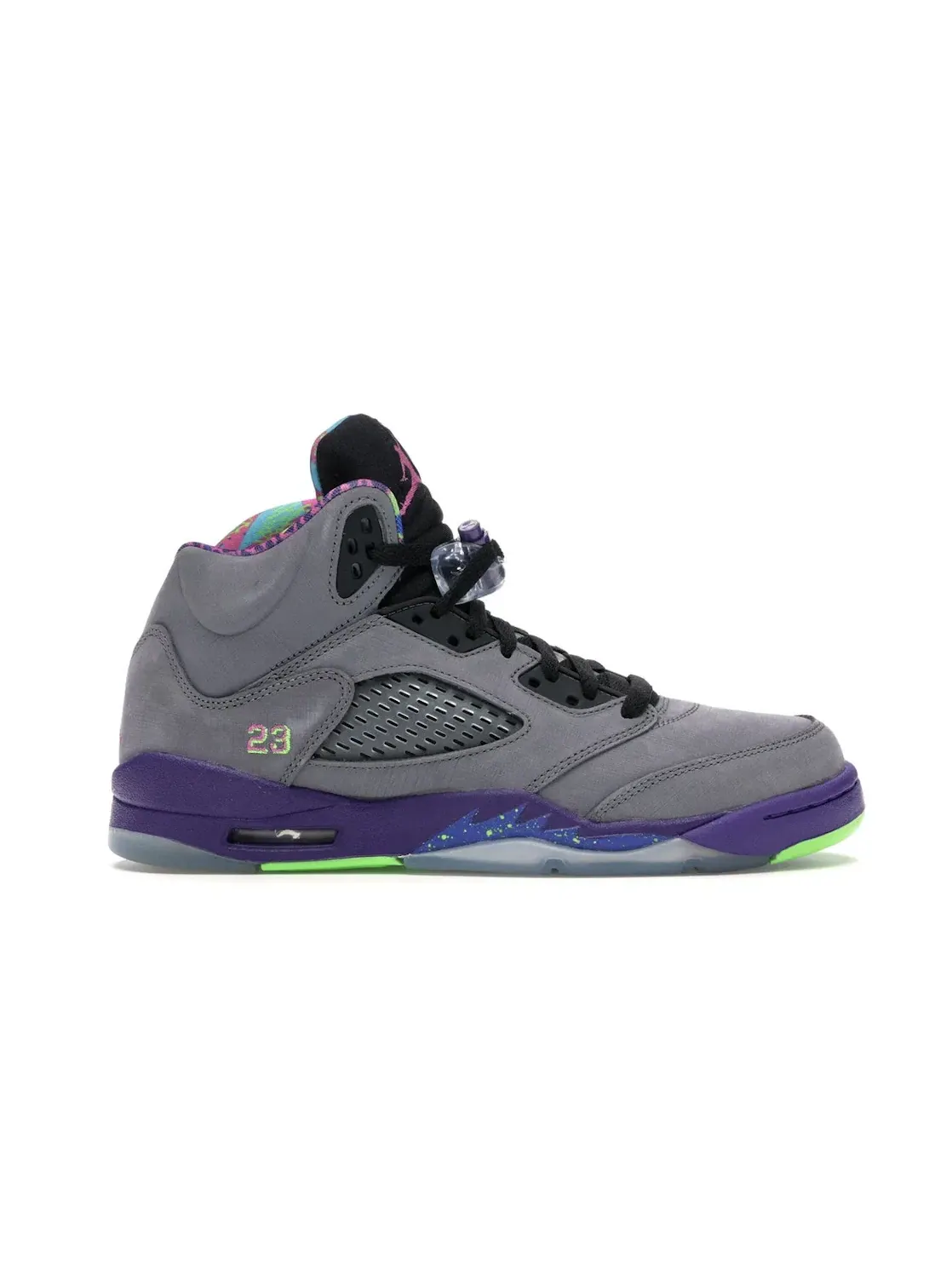 Детские кроссовки Lifestyle Jordan 5 Retro Jordan — изображение 1 из 4, серый/розовый-фиолетовый