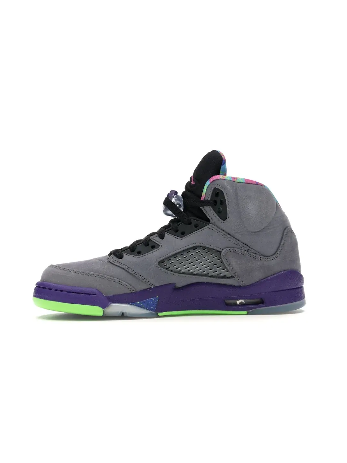 Детские кроссовки Lifestyle Jordan 5 Retro Jordan — изображение 3 из 4, серый/розовый-фиолетовый