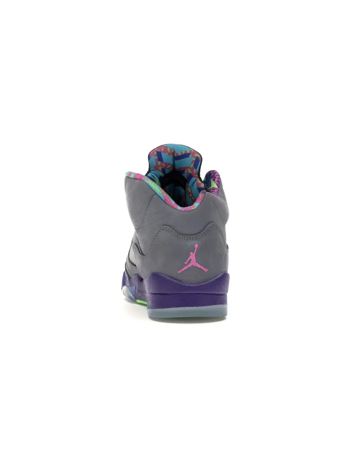 Детские кроссовки Lifestyle Jordan 5 Retro Jordan — изображение 4 из 4, серый/розовый-фиолетовый