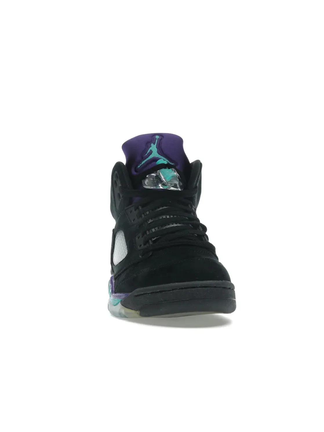 Мужские кроссовки с верхом из нубука Jordan 5 Retro — изображение 2 из 4, черный