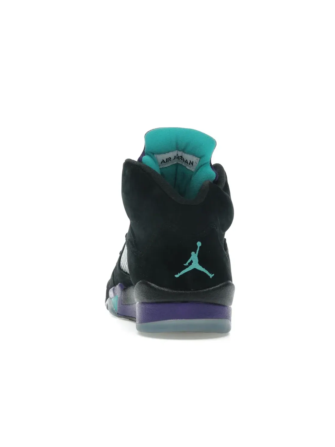 Мужские кроссовки с верхом из нубука Jordan 5 Retro — изображение 4 из 4, черный