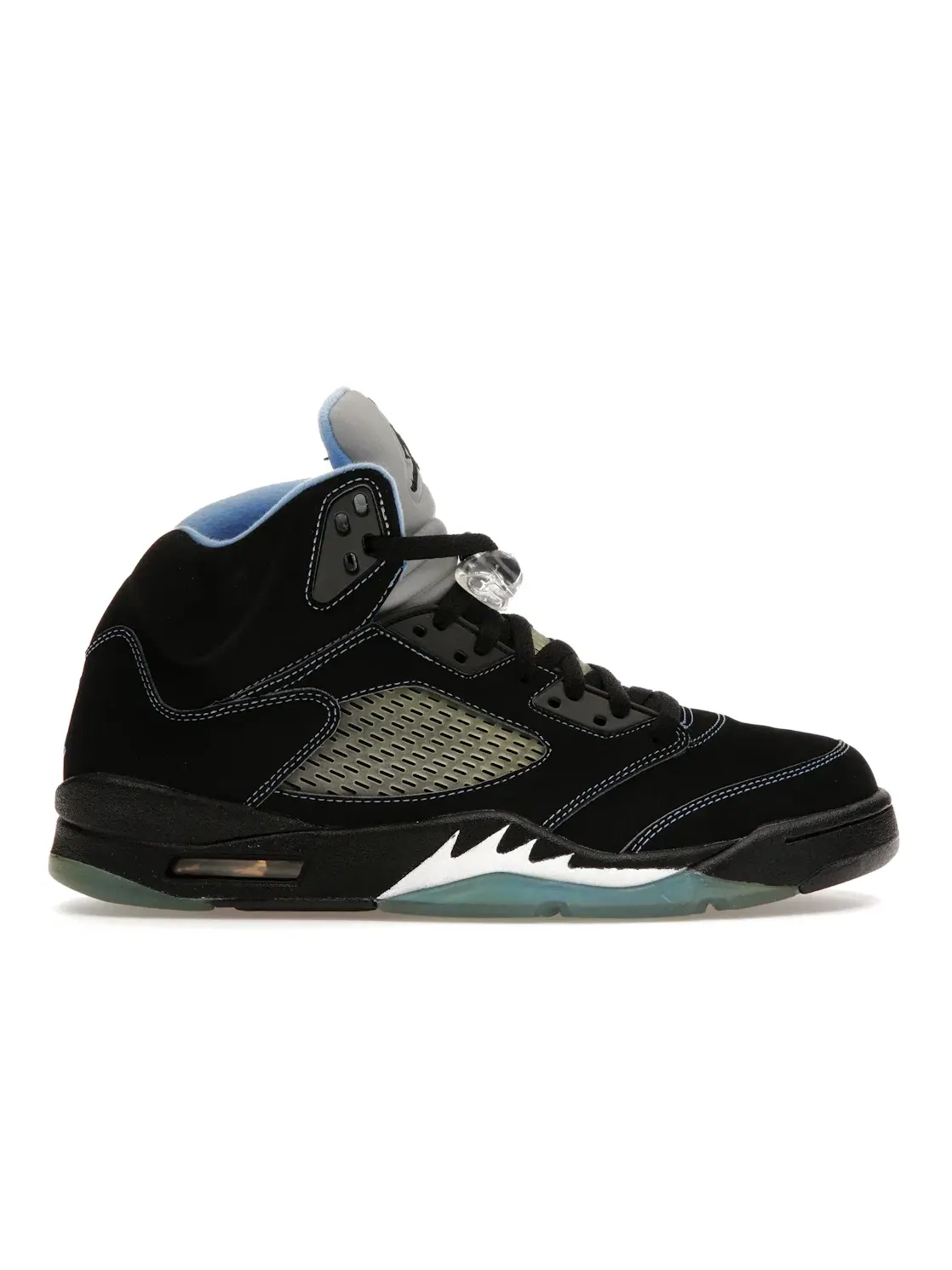 Мужские кроссовки Lifestyle Jordan 5 Retro Jordan — изображение 1 из 4, черный/синий-серебристый