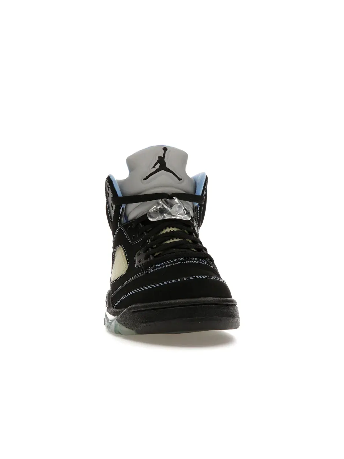 Мужские кроссовки Lifestyle Jordan 5 Retro Jordan — изображение 2 из 4, черный/синий-серебристый
