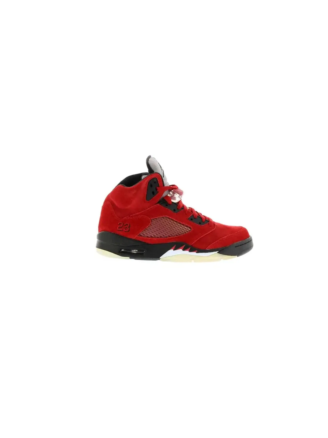 Мужские кроссовки с красным замшевым верхом Jordan 5 Retro DMP Raging Bull Red Suede Jordan — изображение 1 из 4