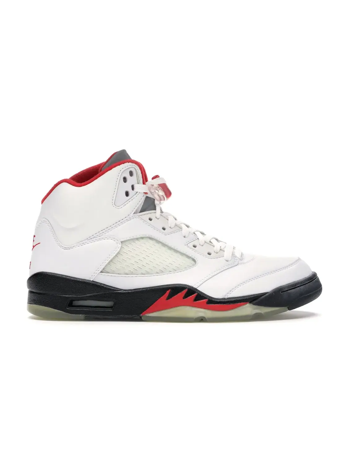 Мужские кроссовки Lifestyle Jordan 5 Retro Jordan — изображение 1 из 4, белый черный красный