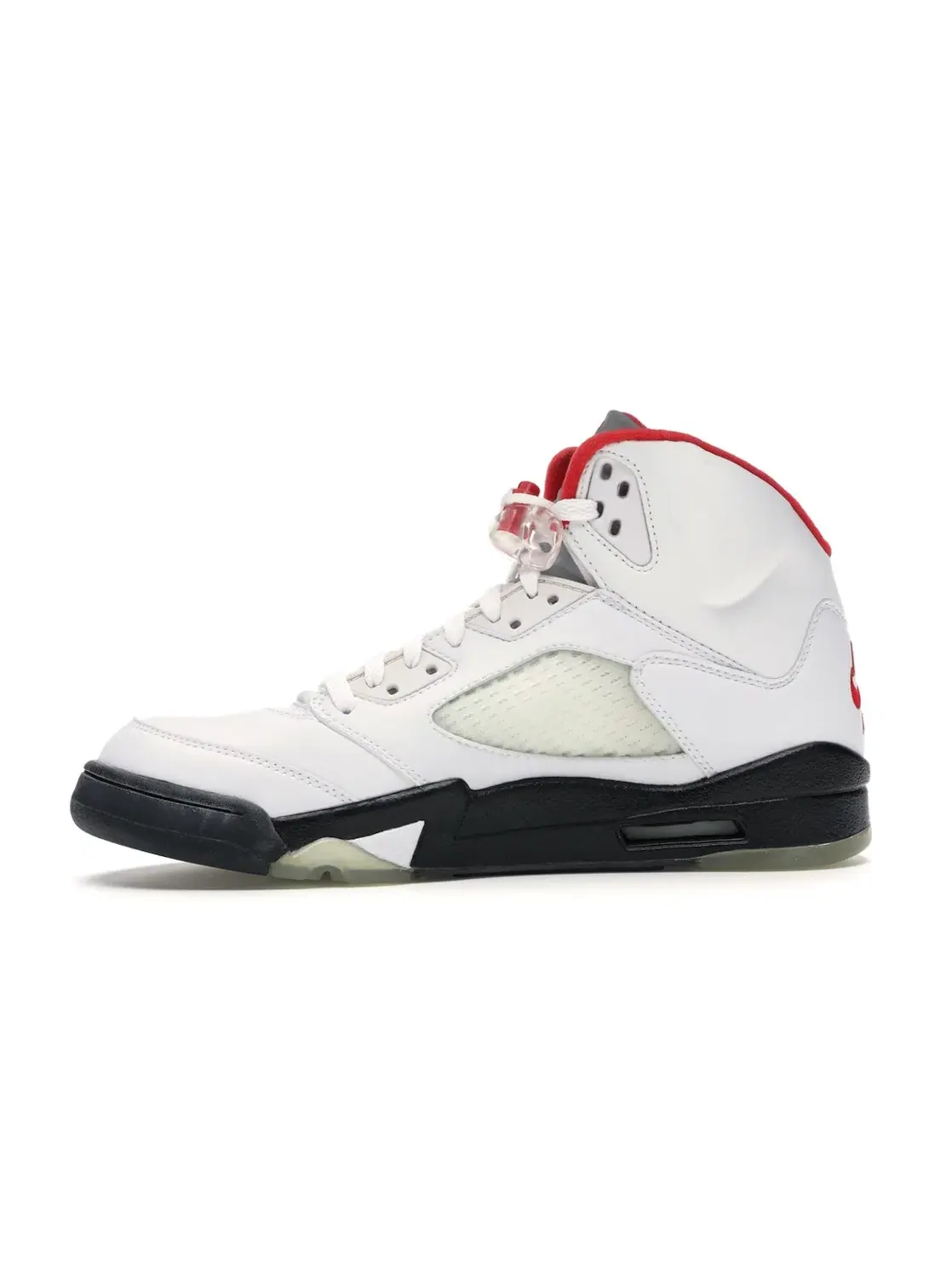 Мужские кроссовки Lifestyle Jordan 5 Retro Jordan — изображение 3 из 4, белый черный красный