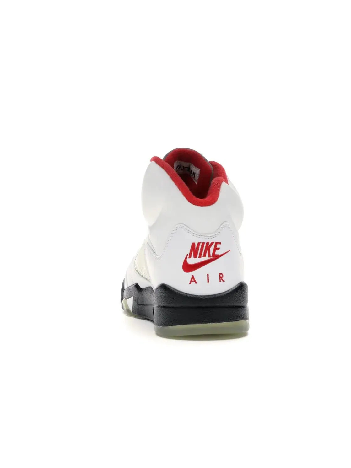 Мужские кроссовки Lifestyle Jordan 5 Retro Jordan — изображение 4 из 4, белый черный красный