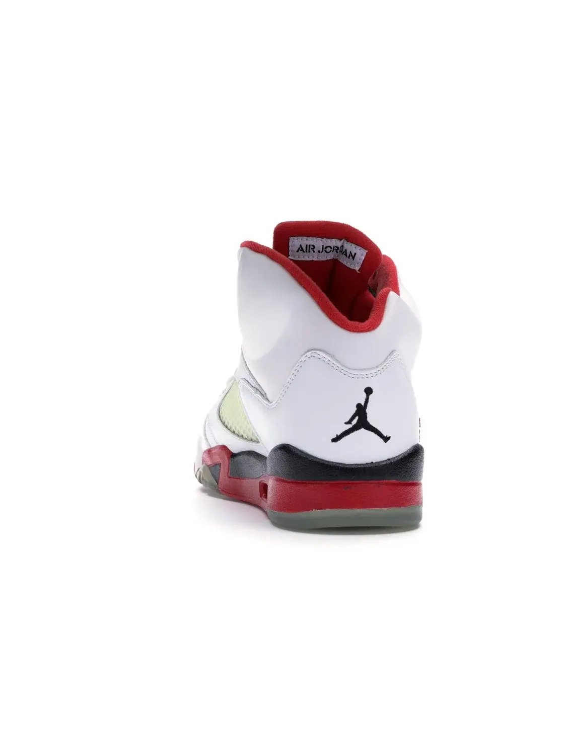 Мужские кроссовки с культовым дизайном Jordan 5 Retro Jordan — изображение 4 из 4, белый/-красный/черный