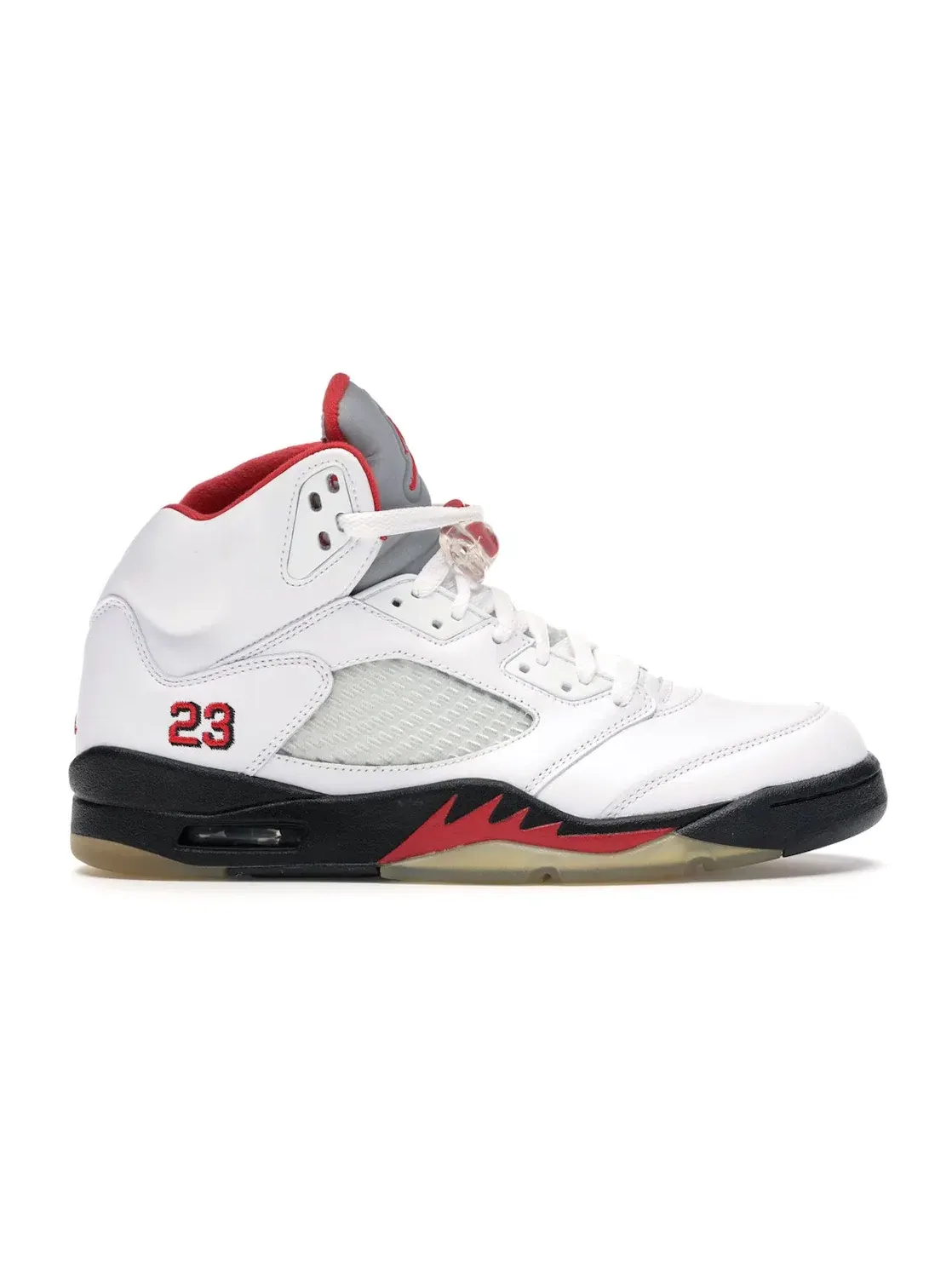 Мужские кроссовки Lifestyle Jordan 5 Retro — изображение 1 из 4, белый/красный-черный