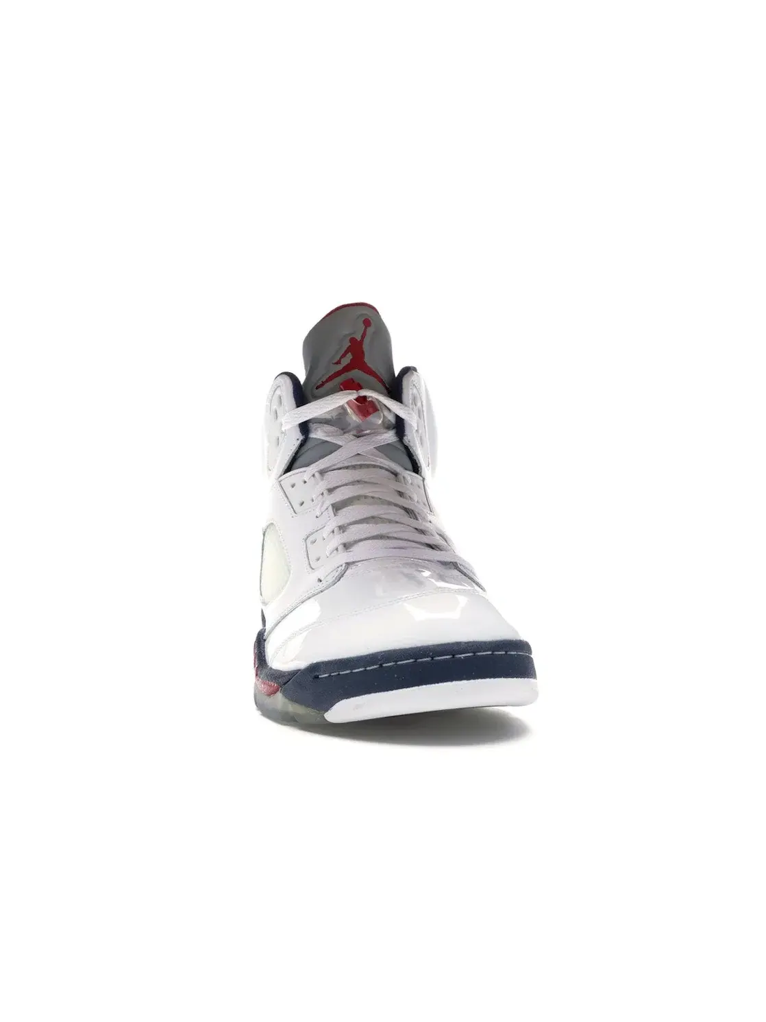 Мужские кроссовки лимитированной серии Jordan 5 Retro Independence Day Jordan — изображение 2 из 4, белый/красный