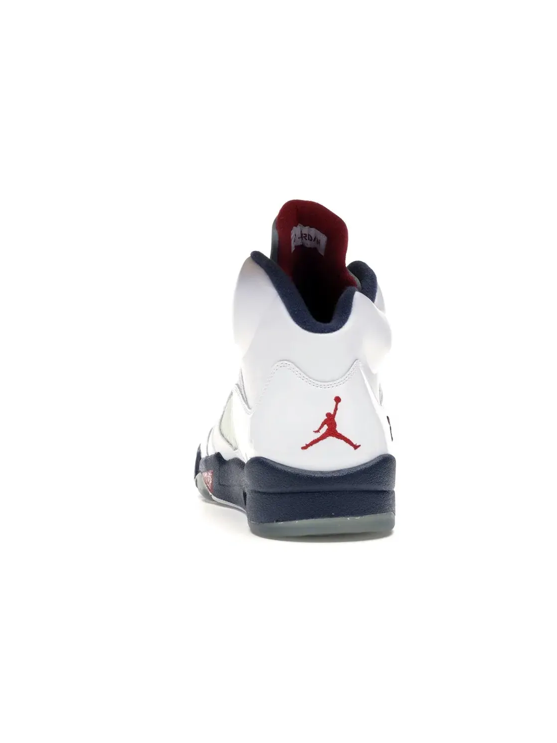 Мужские кроссовки лимитированной серии Jordan 5 Retro Independence Day Jordan — изображение 4 из 4, белый/красный