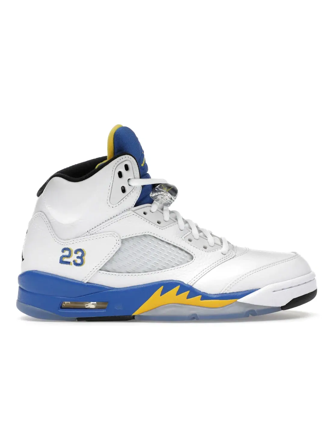 Мужские кроссовки с высоким верхом Jordan 5 Retro Laney Jordan — изображение 1 из 4, белый/--черный