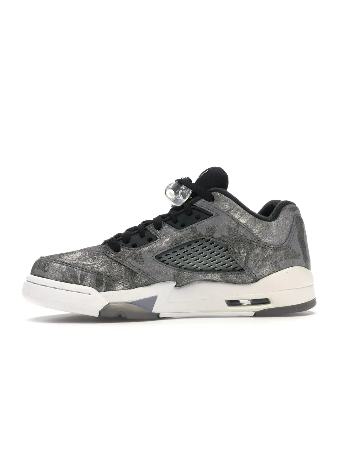 Детские кроссовки Lifestyle Jordan 5 Retro Low Jordan — изображение 3 из 4, серый/серый-белый черный