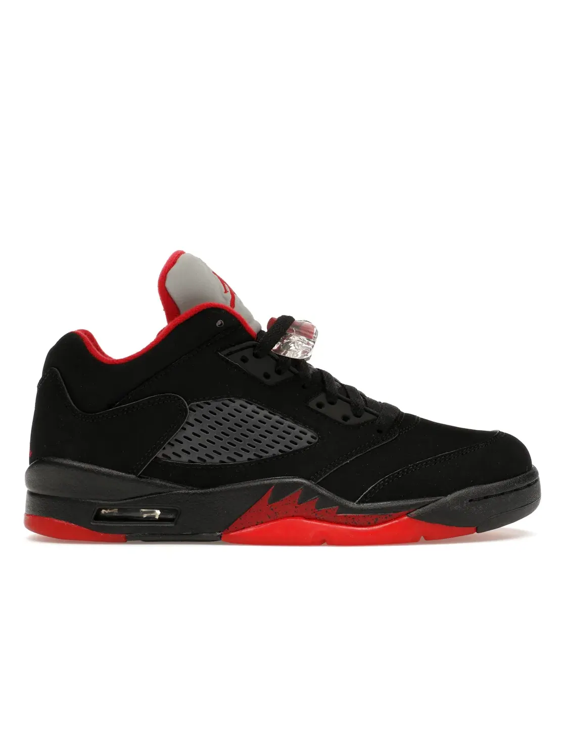 Мужские кроссовки с принтом Jordan 5 Retro Low Alternate 90 Jordan — изображение 1 из 4, черный/красный-металлик
