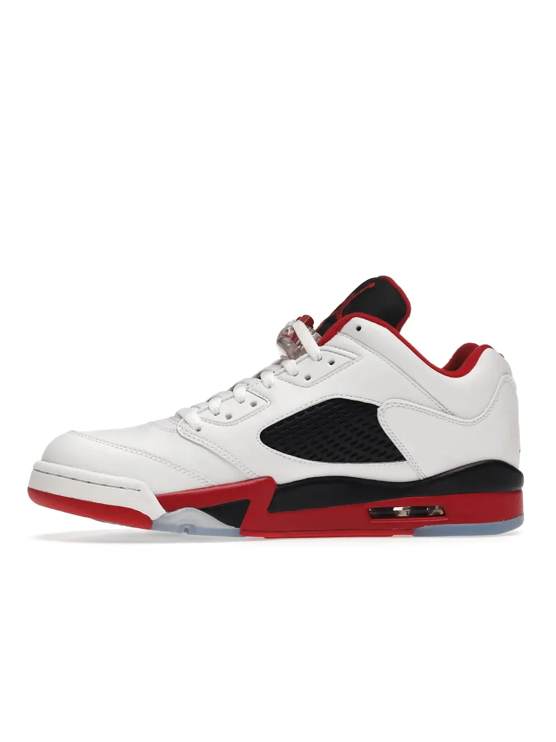 Мужские кроссовки с низким верхом Jordan 5 Retro Low Jordan — изображение 3 из 4, белый/красный-черный