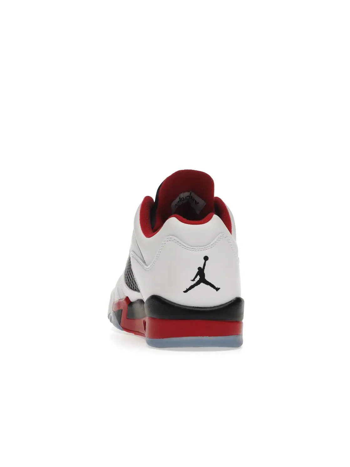 Мужские кроссовки с низким верхом Jordan 5 Retro Low Jordan — изображение 4 из 4, белый/красный-черный