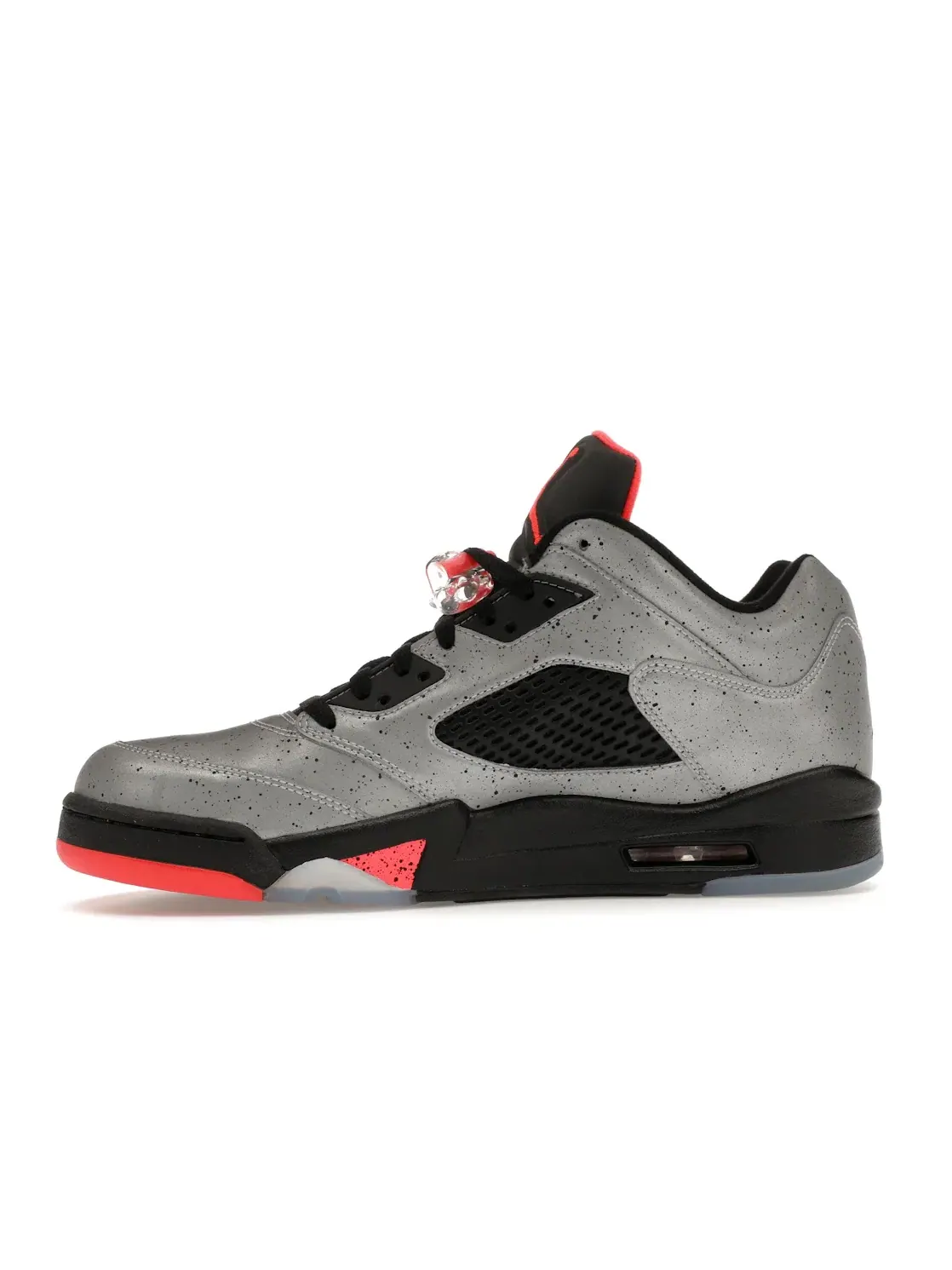 Мужские кроссовки с принтом Jordan 5 Retro Low Neymar — изображение 3 из 4, серебристый/-черный