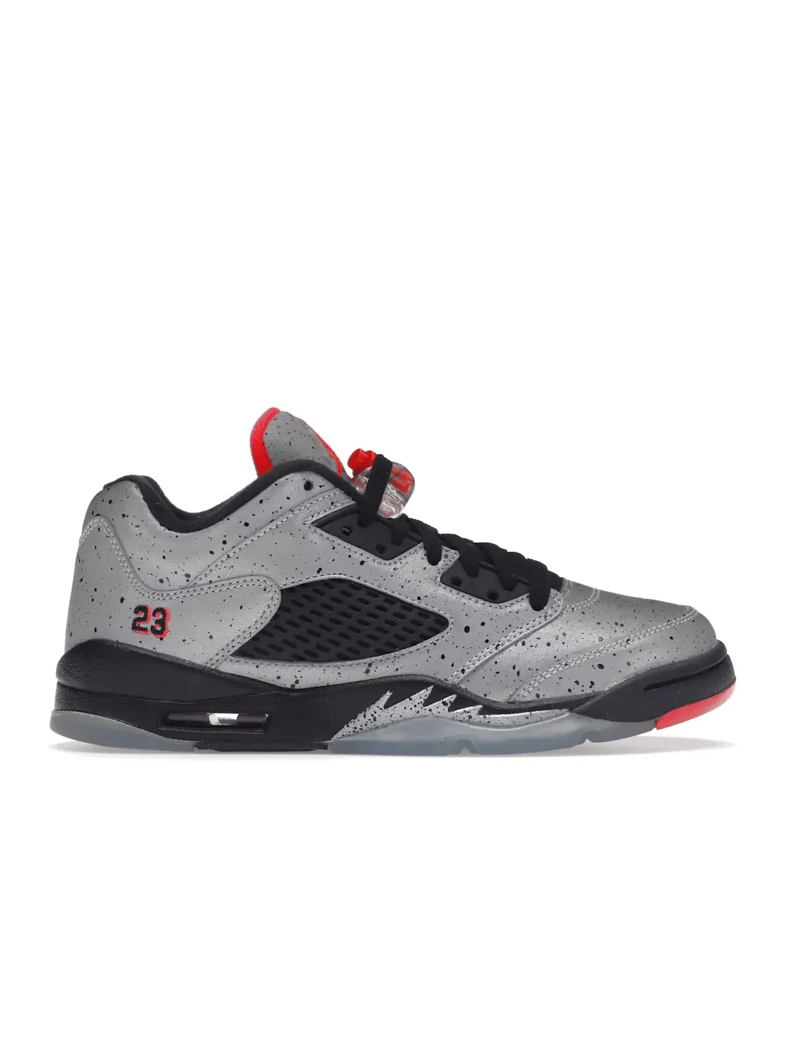 Детские кроссовки Lifestyle Jordan 5 Retro Low Jordan — изображение 1 из 4, серебристый/-черный