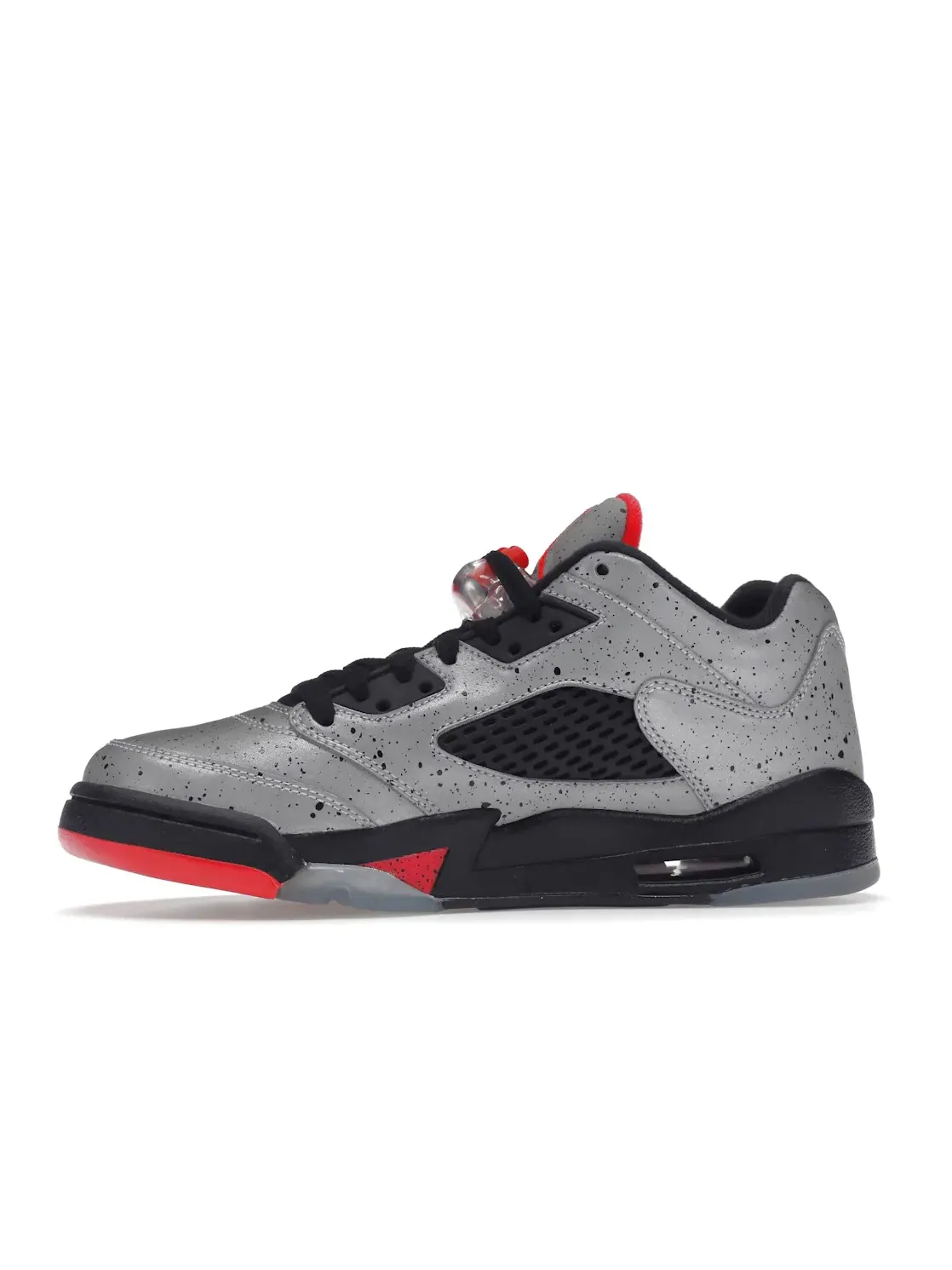 Детские кроссовки Lifestyle Jordan 5 Retro Low Jordan — изображение 3 из 4, серебристый/-черный