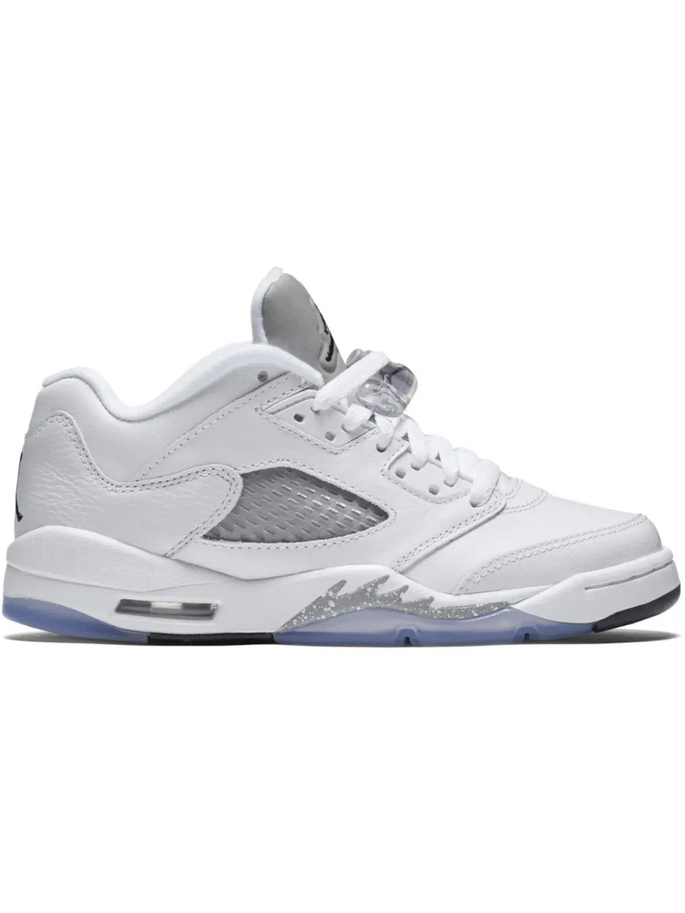 Детские кроссовки Lifestyle Jordan 5 Retro Low Jordan — изображение 1 из 1, белый черный серый