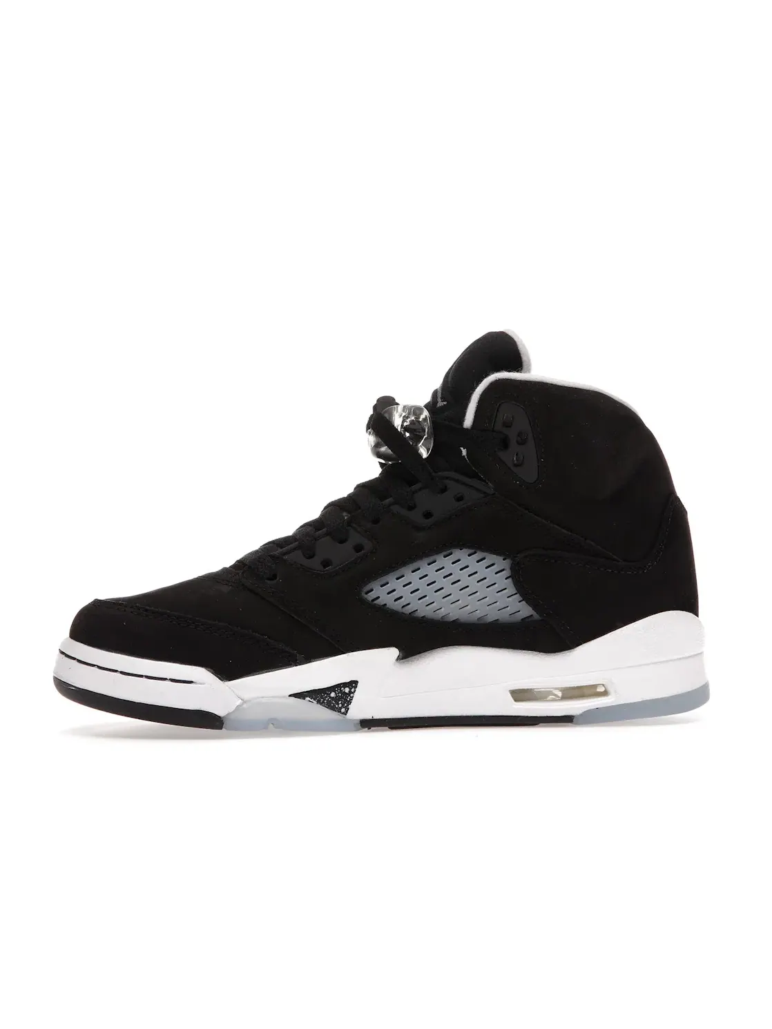 Детские кроссовки lifestyle с принтом Jordan 5 Retro Oreo Jordan — изображение 3 из 4, черный/-белый