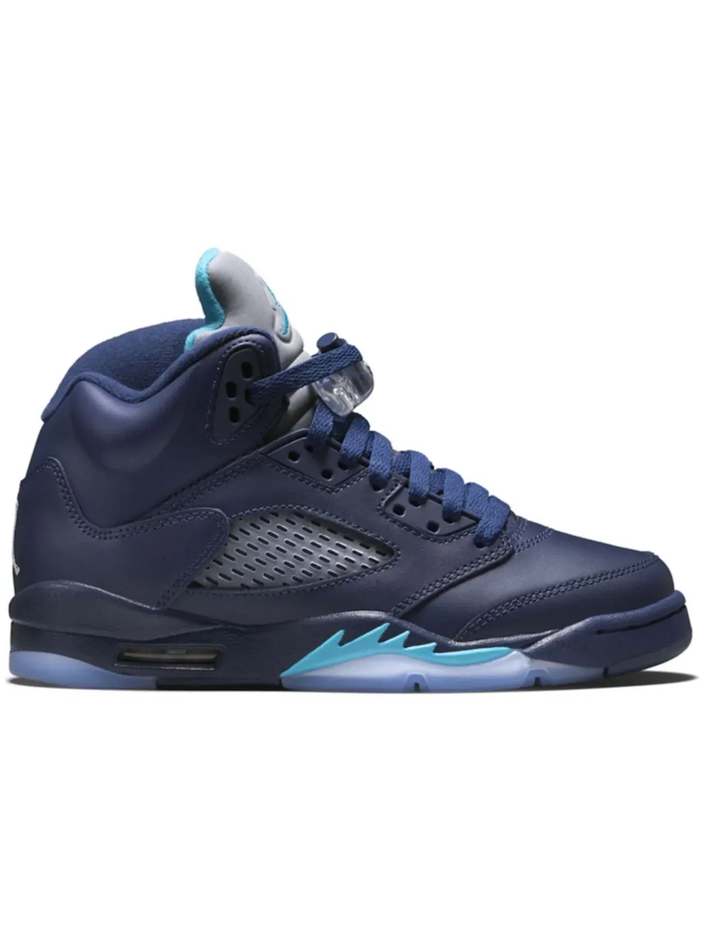 Детские кроссовки Lifestyle с принтом Jordan 5 Retro Jordan — изображение 1 из 1, темно-синий/синий-белый