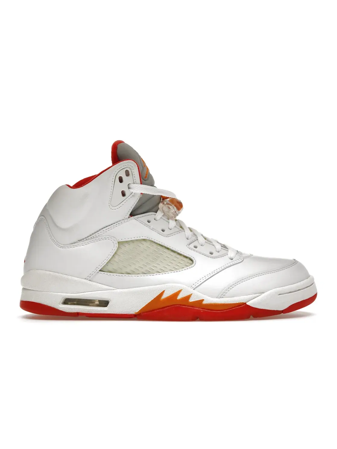 Женские кроссовки Lifestyle Jordan 5 Retro Jordan — изображение 1 из 4, белый/красный--темный