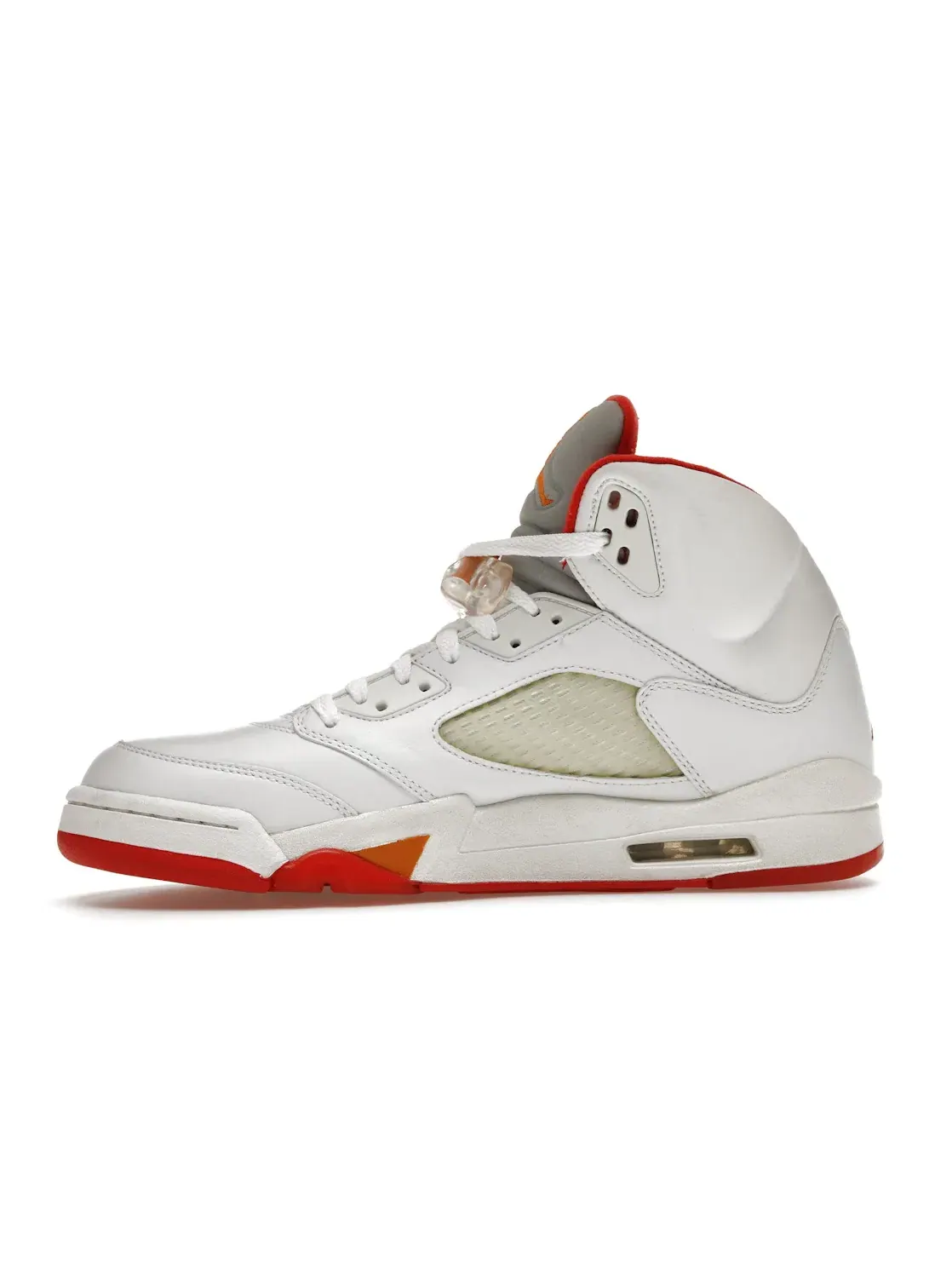 Женские кроссовки Lifestyle Jordan 5 Retro Jordan — изображение 3 из 4, белый/красный--темный