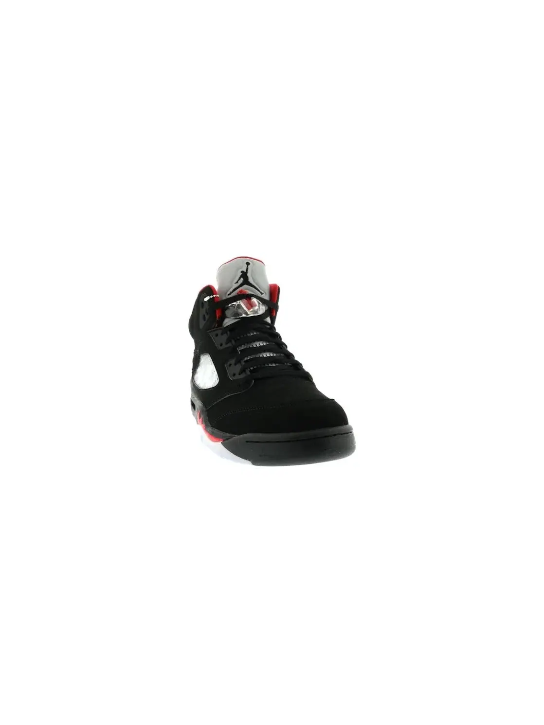 Мужские кроссовки Lifestyle с принтом Jordan 5 Retro Jordan — изображение 2 из 4, черный/красный