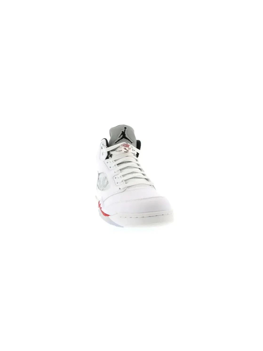 Мужские кроссовки Lifestyle с принтом Jordan 5 Retro Supreme — изображение 2 из 4, белый/красный-черный