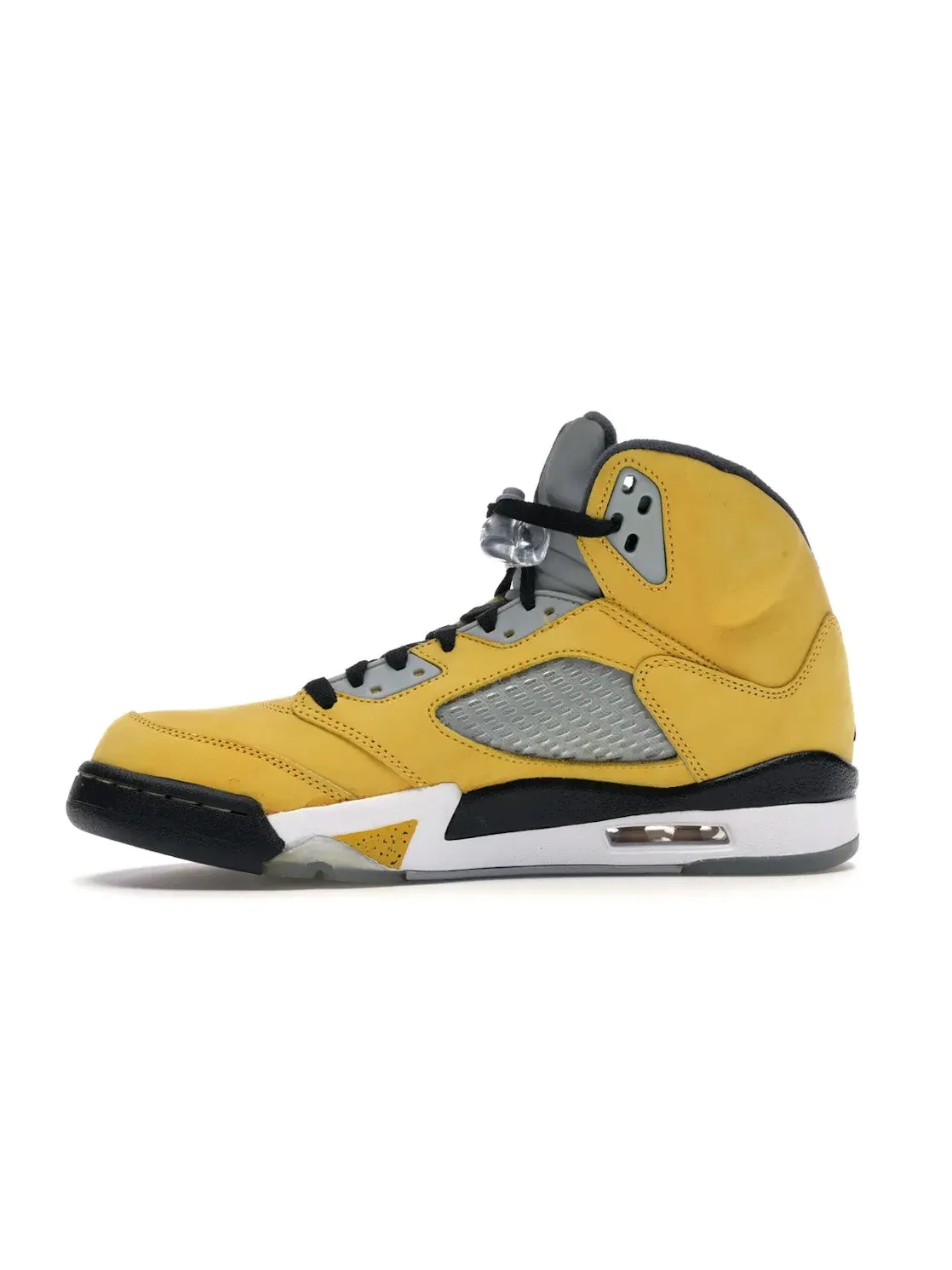 Мужские кроссовки Lifestyle Jordan 5 Retro — изображение 3 из 4, серый-черный