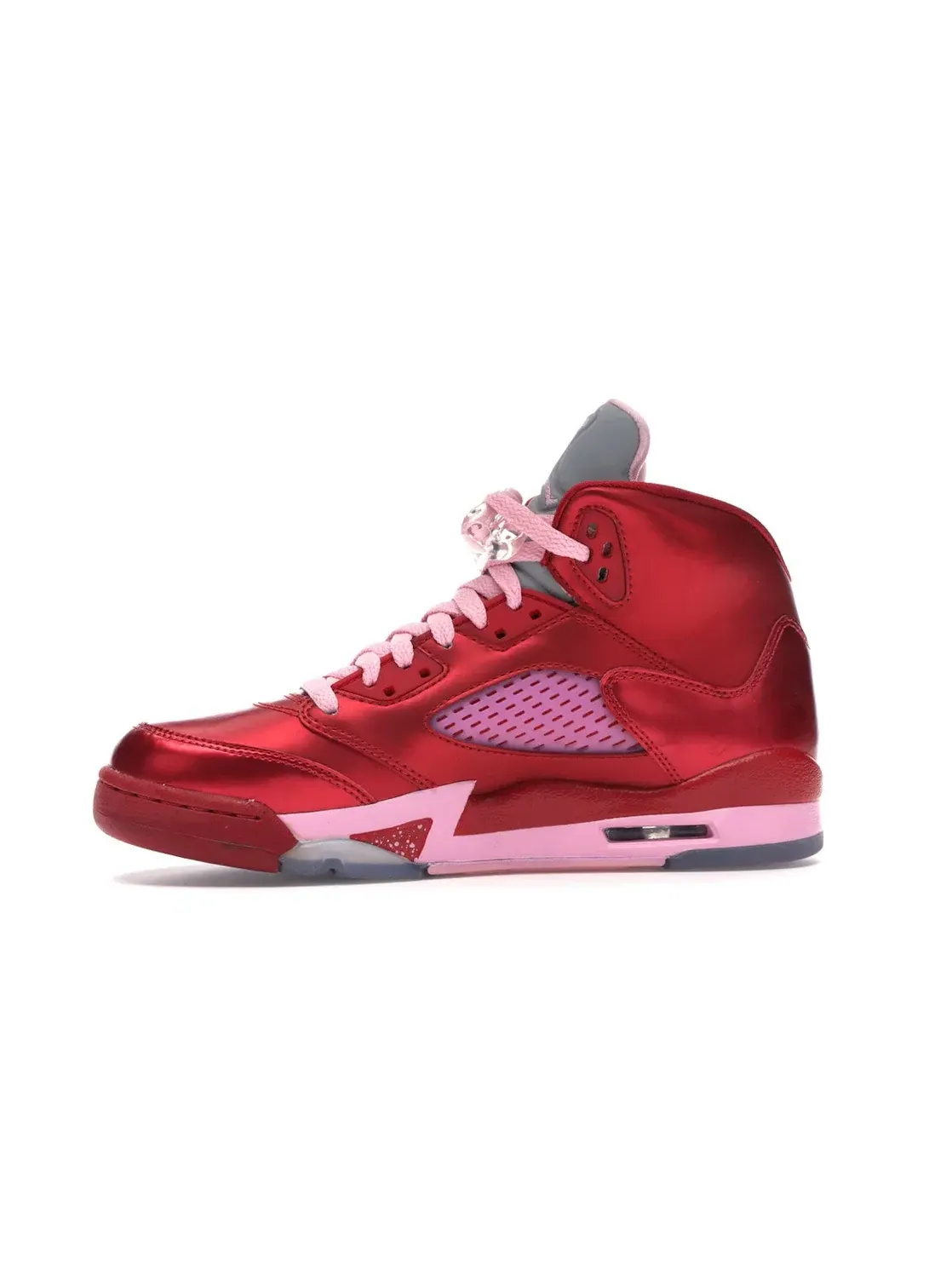 Детские кроссовки Lifestyle Jordan 5 Retro Jordan — изображение 3 из 4, красный/розовый