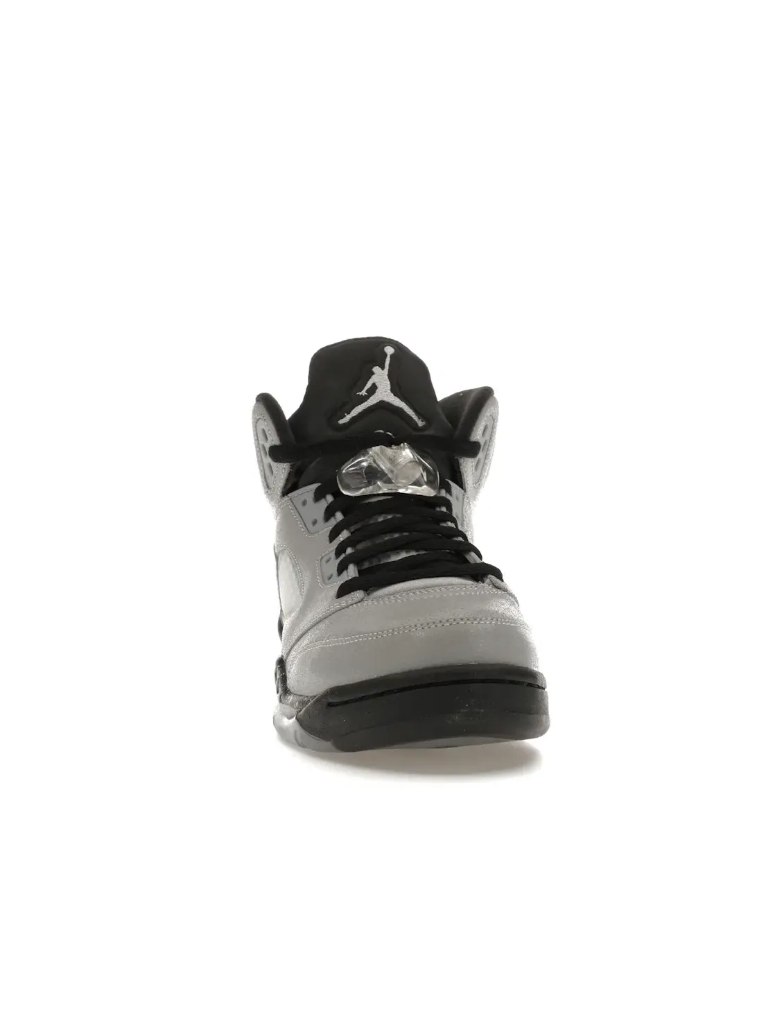 Детские кроссовки Lifestyle с нубуком Jordan 5 Retro — изображение 2 из 4, серый/черный