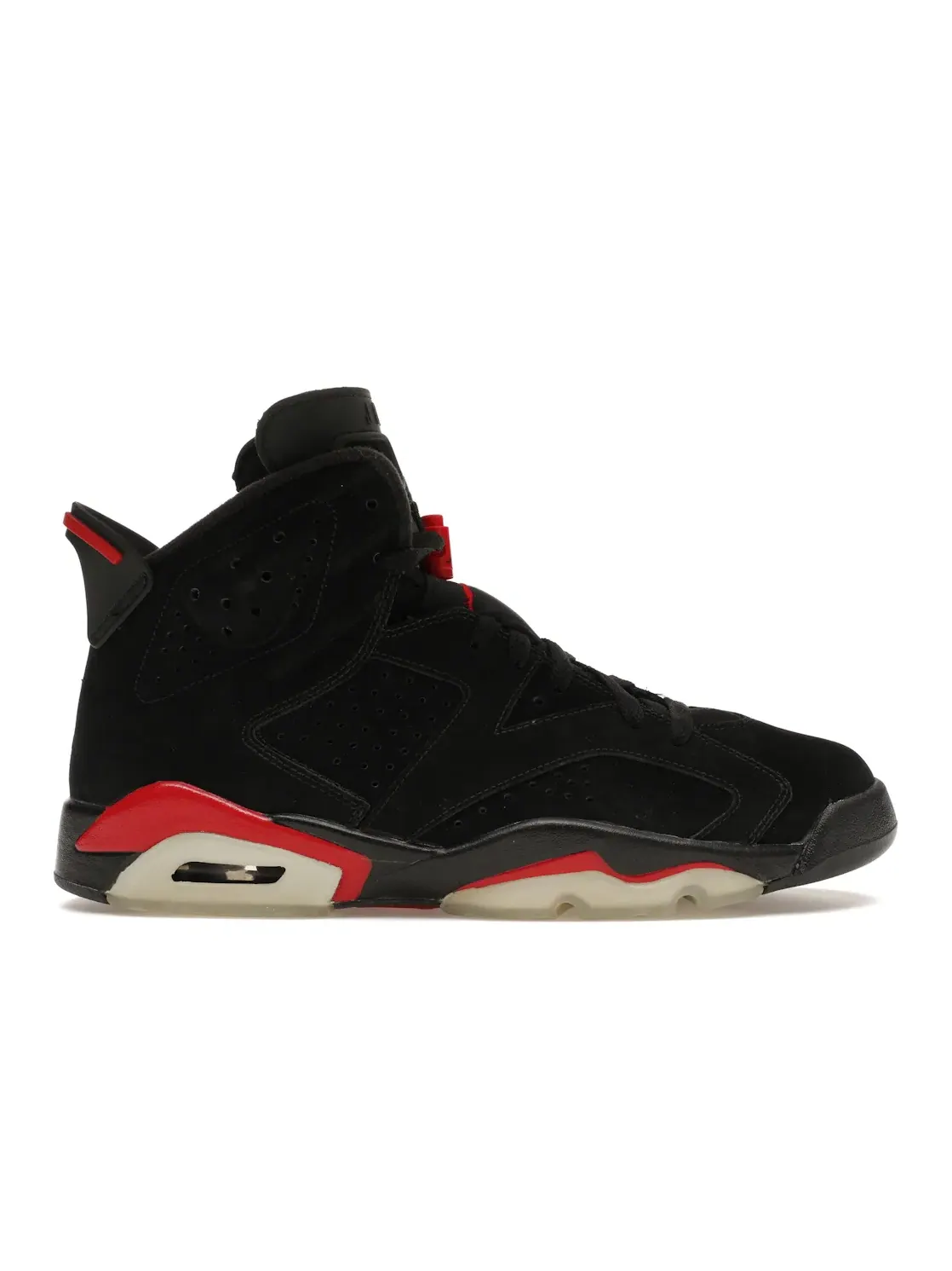 Мужские кроссовки с замком на шнурках Jordan 6 Retro Jordan — изображение 1 из 4, черный/красный