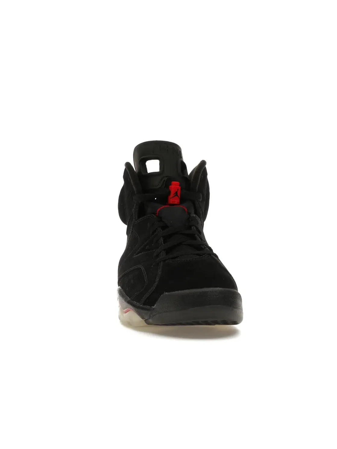 Мужские кроссовки с замком на шнурках Jordan 6 Retro Jordan — изображение 2 из 4, черный/красный