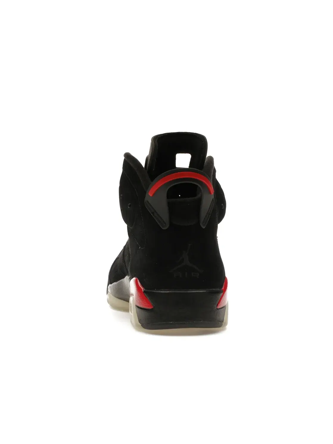 Мужские кроссовки с замком на шнурках Jordan 6 Retro Jordan — изображение 4 из 4, черный/красный