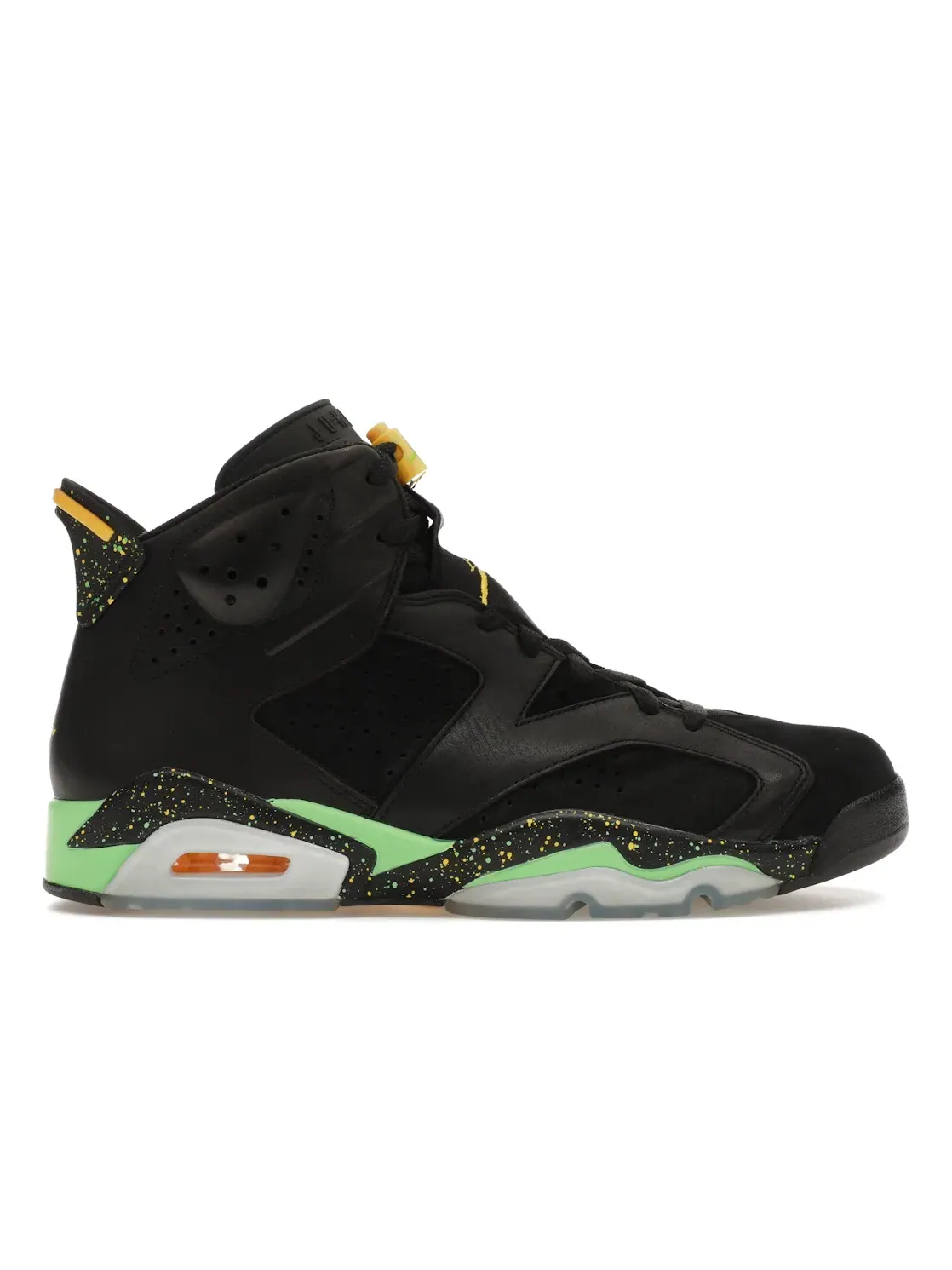 Мужские кроссовки Lifestyle с тематическим дизайном Jordan 6 Retro Brazil World Cup Pack Jordan — изображение 1 из 4