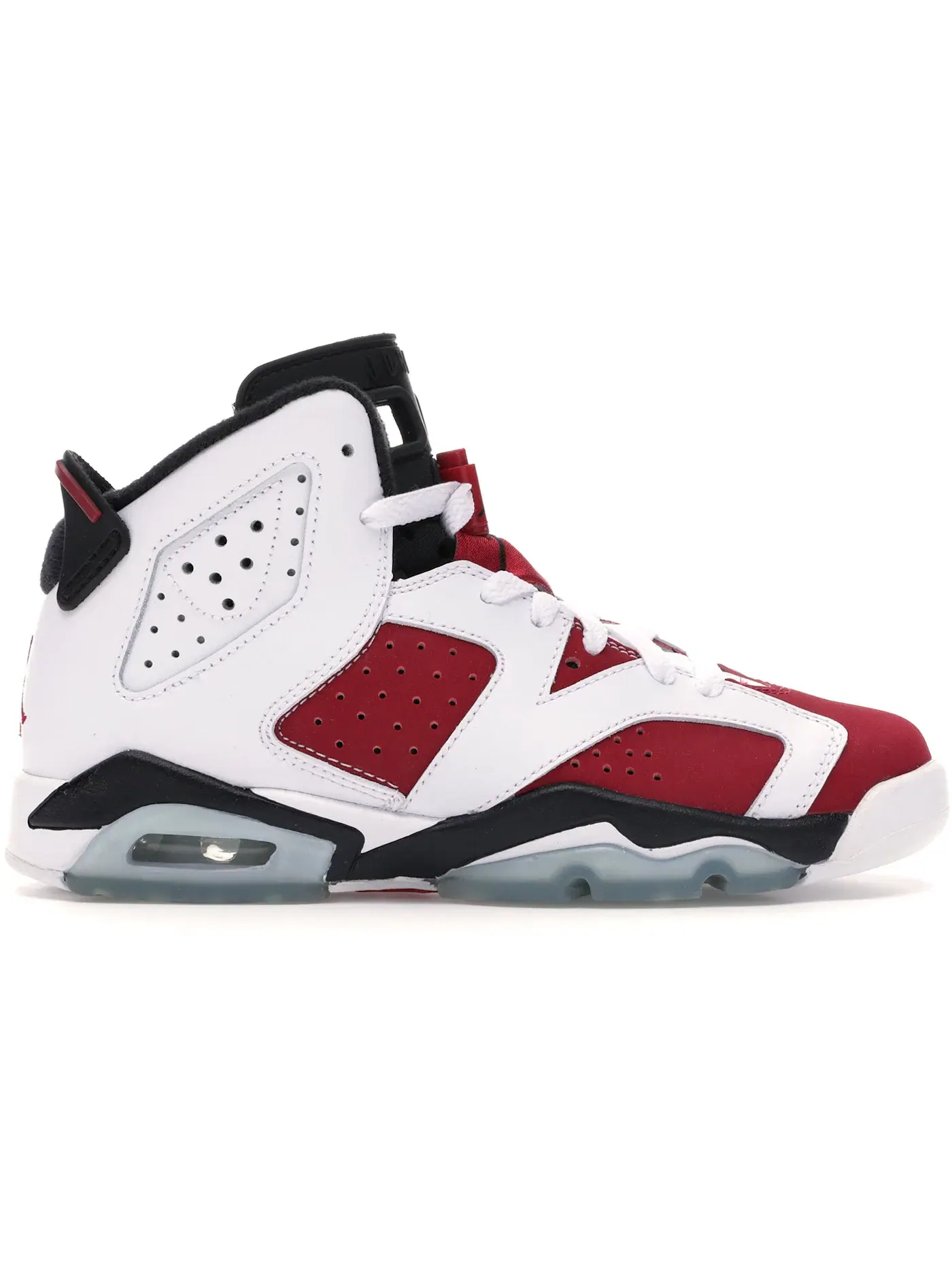 Детские кроссовки Lifestyle с видимой амортизацией Jordan 6 Retro — изображение 1 из 1, белый/-черный