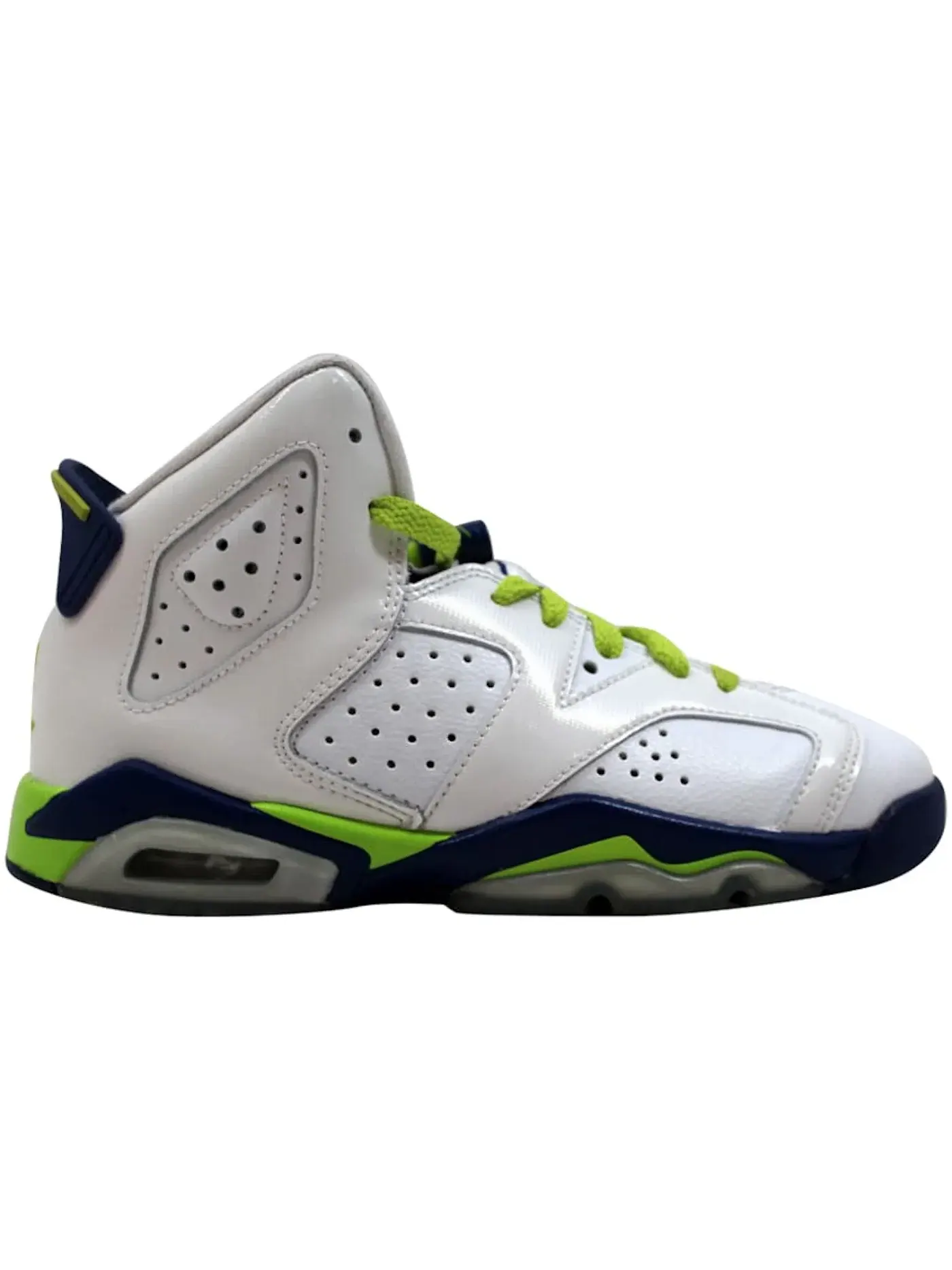 Детские кроссовки Lifestyle с длинным шнурком Jordan 6 Retro Jordan — изображение 1 из 1, белый