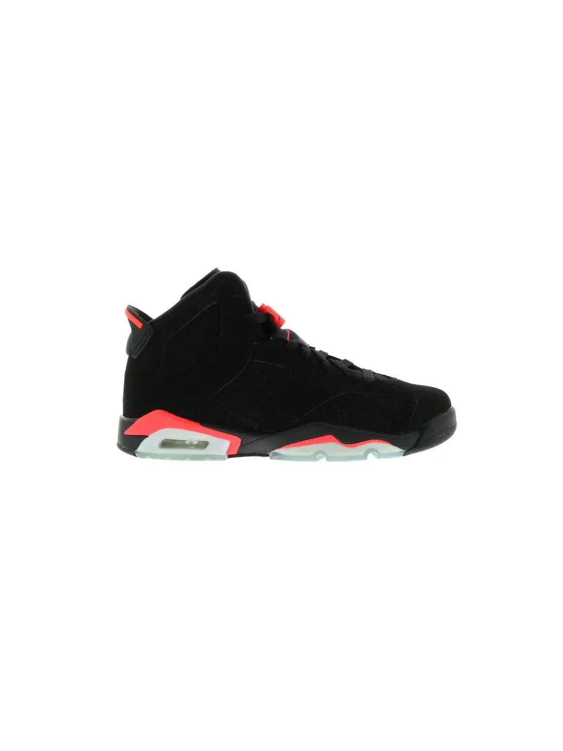 Детские кроссовки с верхом из нубука Jordan 6 Retro Jordan — изображение 1 из 4, черный/-черный