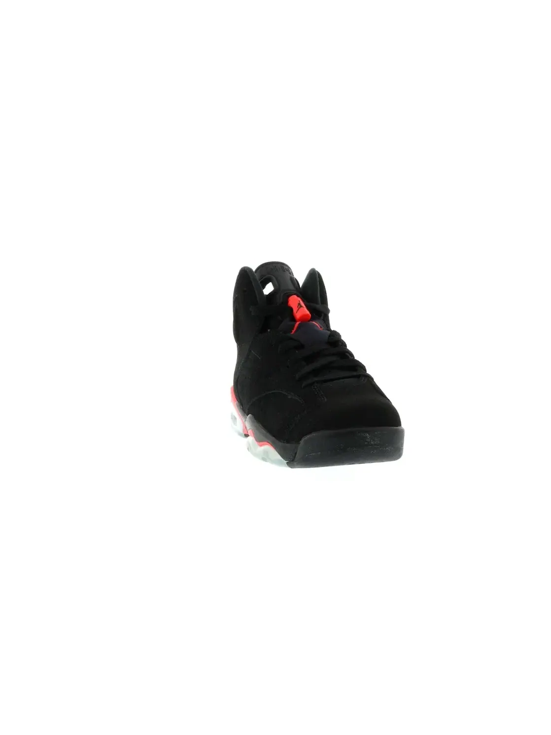 Детские кроссовки с верхом из нубука Jordan 6 Retro Jordan — изображение 2 из 4, черный/-черный