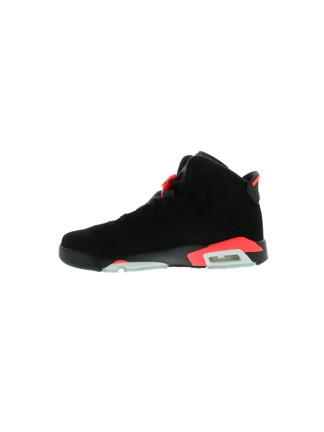 Детские кроссовки с верхом из нубука Jordan 6 Retro Jordan — изображение 3 из 4, черный/-черный