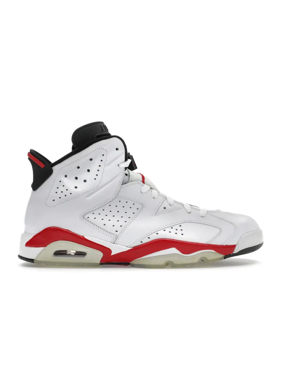 Мужские кроссовки с кожаным верхом Jordan 6 Retro Bulls (2010) Jordan — изображение 1 из 4, белый/красный-черный