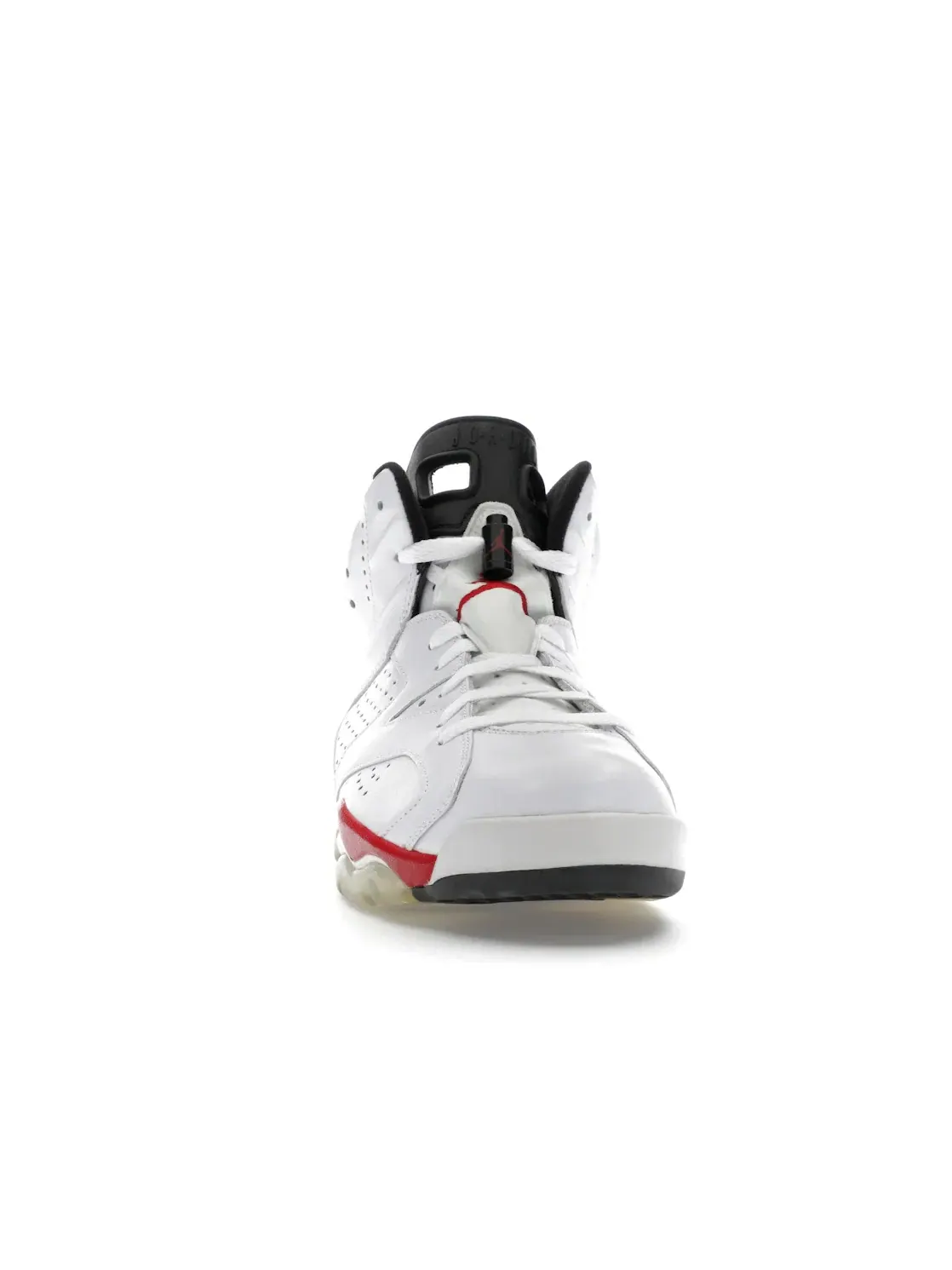 Мужские кроссовки с кожаным верхом Jordan 6 Retro Bulls (2010) Jordan — изображение 2 из 4, белый/красный-черный