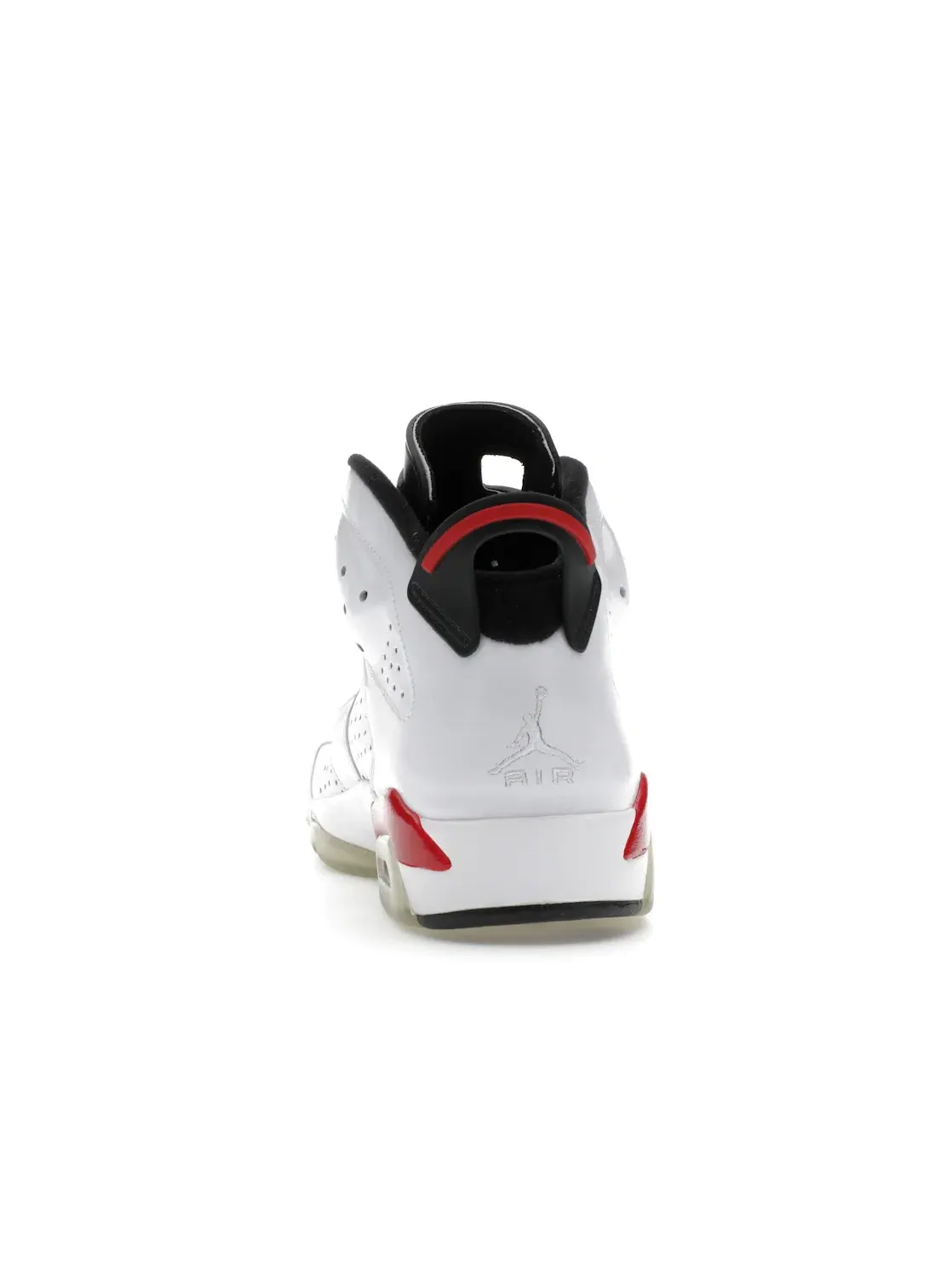 Мужские кроссовки с кожаным верхом Jordan 6 Retro Bulls (2010) Jordan — изображение 4 из 4, белый/красный-черный