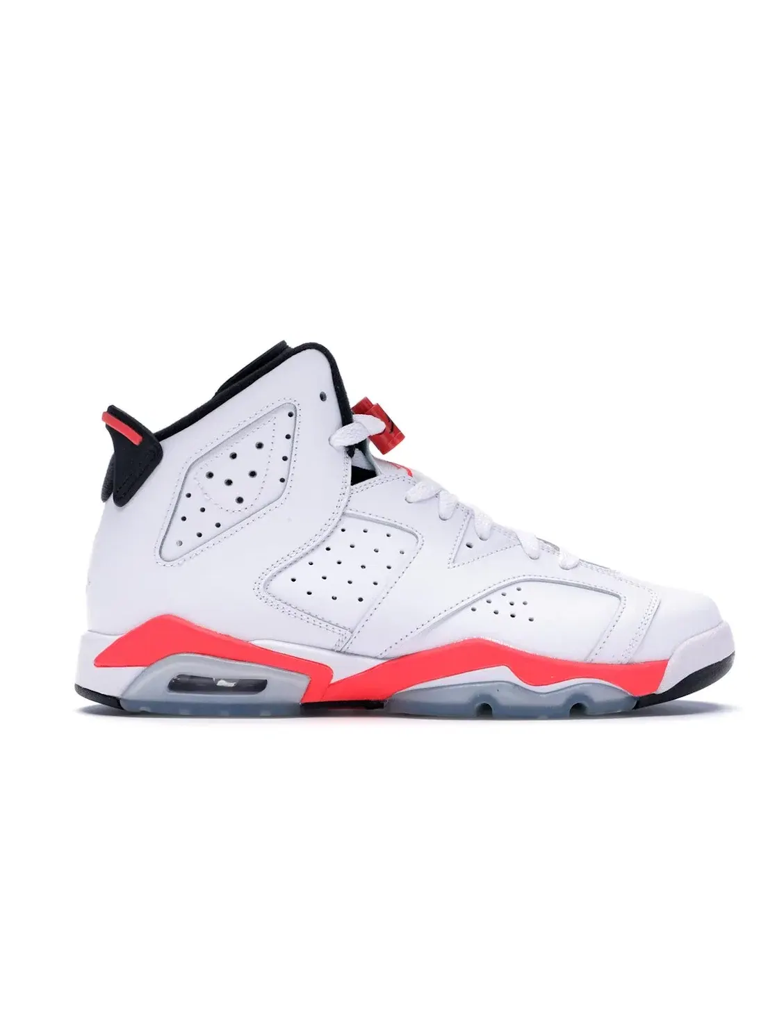Детские кроссовки Lifestyle с перфорацией Jordan 6 Retro Jordan — изображение 1 из 4, белый
